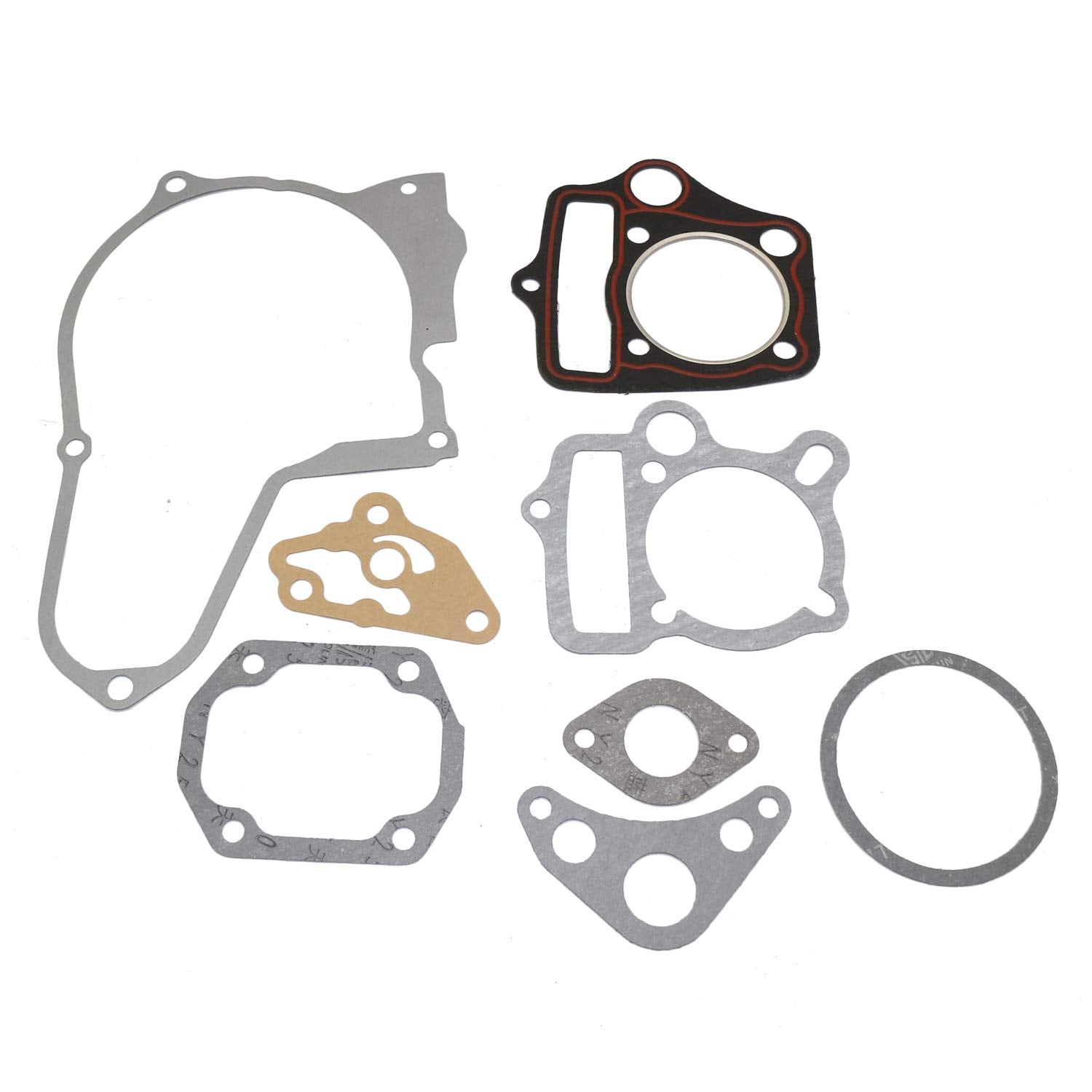 OTOHANS AUTOMOTIVE Engine Head Cylinder Stator Clutch Intake Gasket Set Compatible with Chinese Honda 110cc Horizontal Engine AT