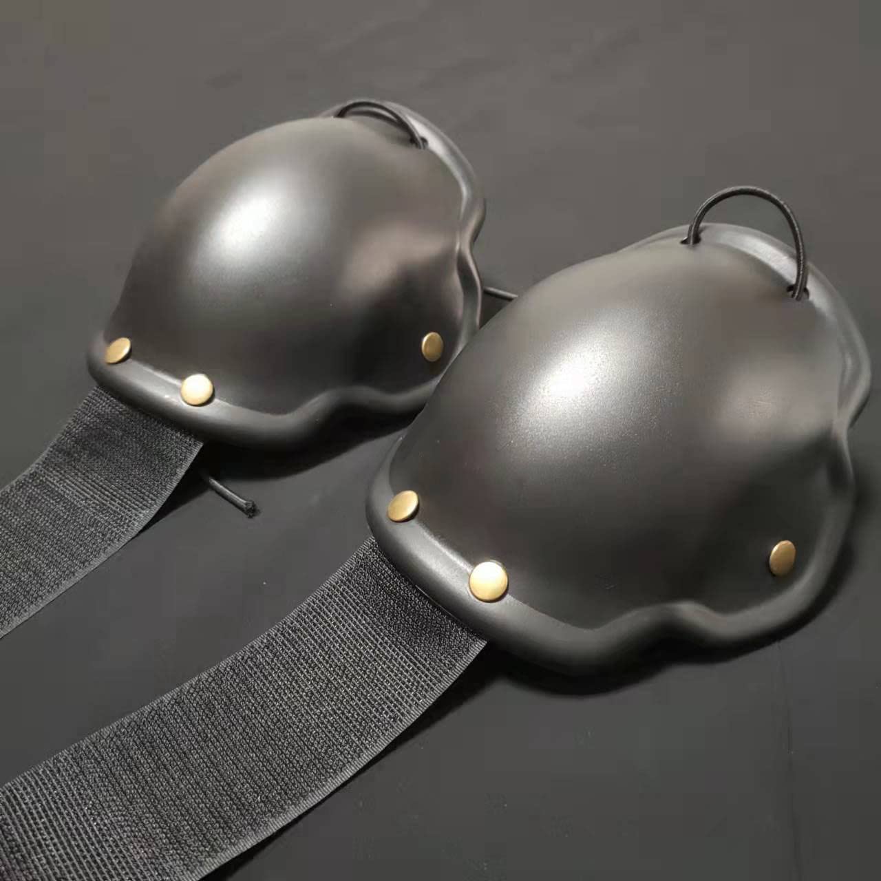 Leonark Black Armoury Hema Knee/Elbow Protectors Knee/Elbow Pads Shell Knee Guard Caps (Knee Pads)