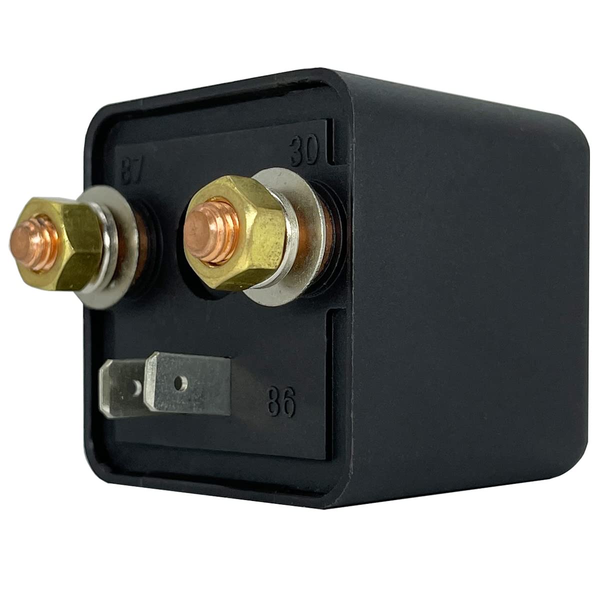 iRhapsody 200A 12V SPST Relay - High Power On/Off Control, 4 Pin Starter Relay, Split Charge Switch