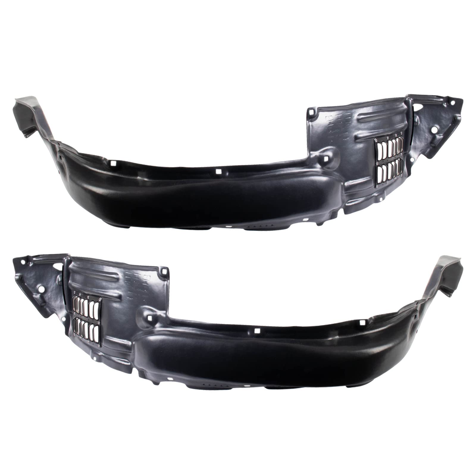 Trq Inner Fender Liner Set Compatible With 2012-2015 Toyota Tacoma To1248175 To1249175