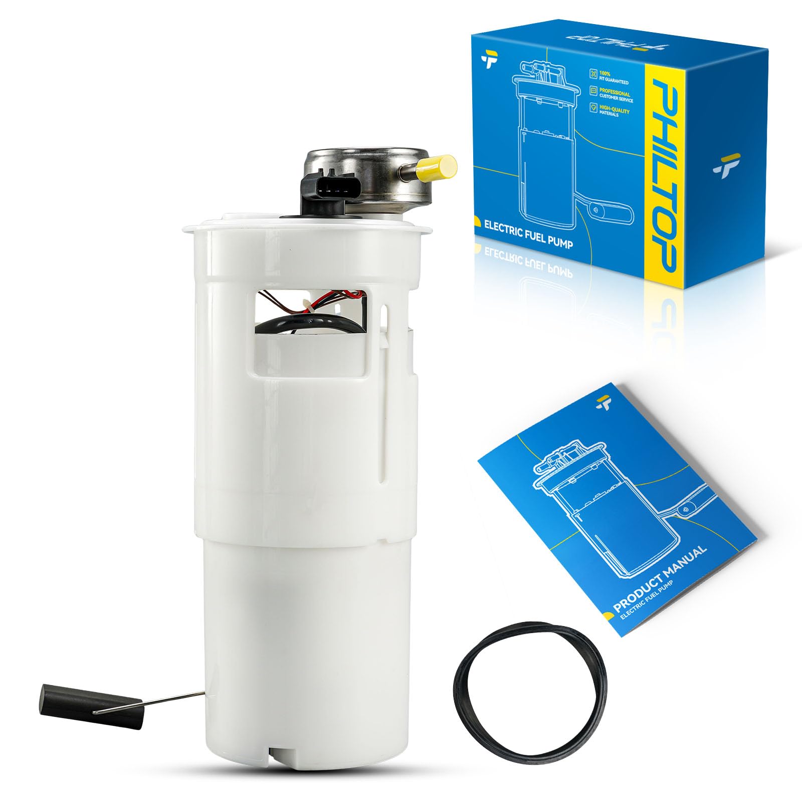 PHILTOP Electric Fuel Pump Assembly Fits for Dodge Dakota 2004 V6/V8 3.7L/4.7L, FG1441