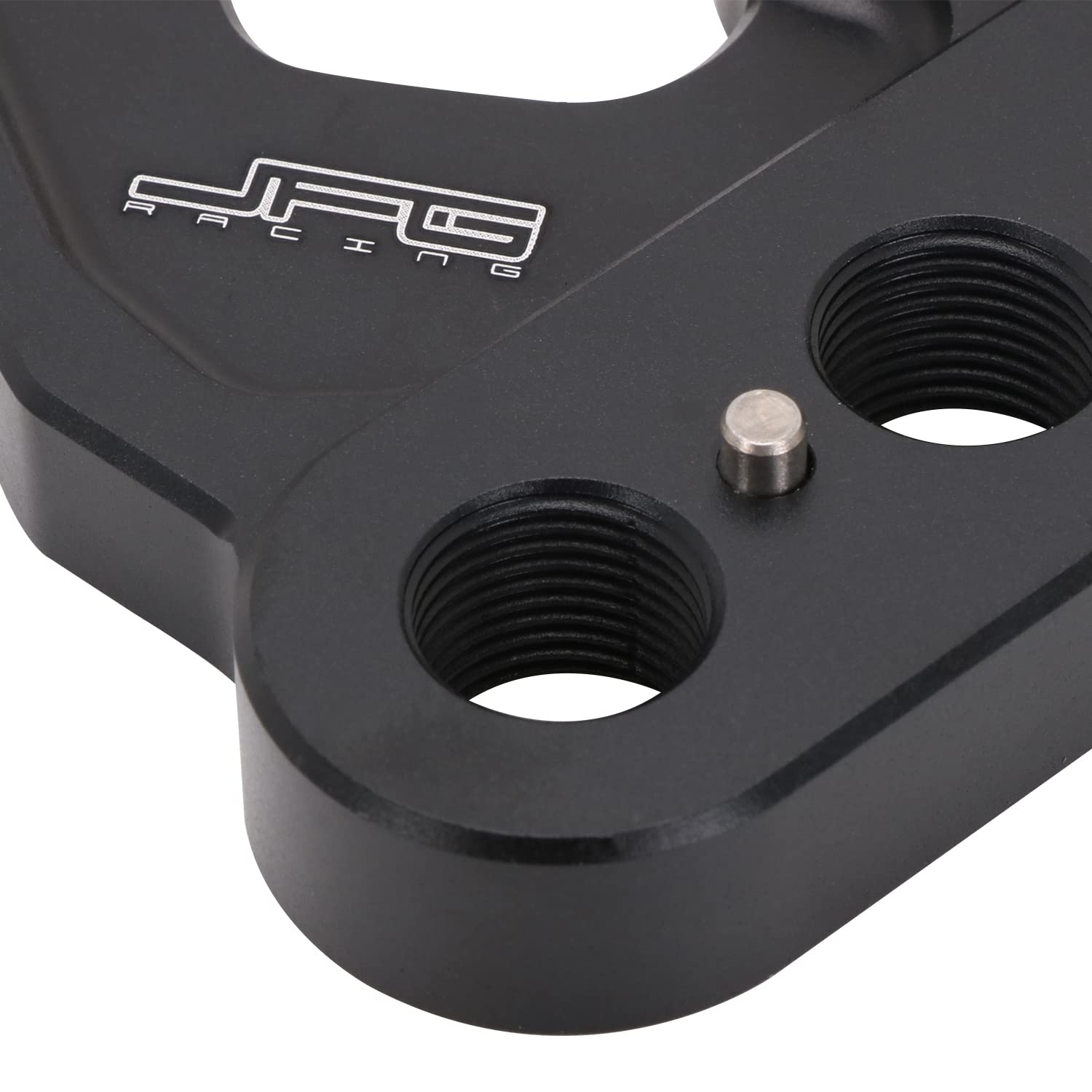 JFG RACING Foot Peg Brackets for Surron Light Bee - CNC 6061 Aluminum, OEM Size, Black