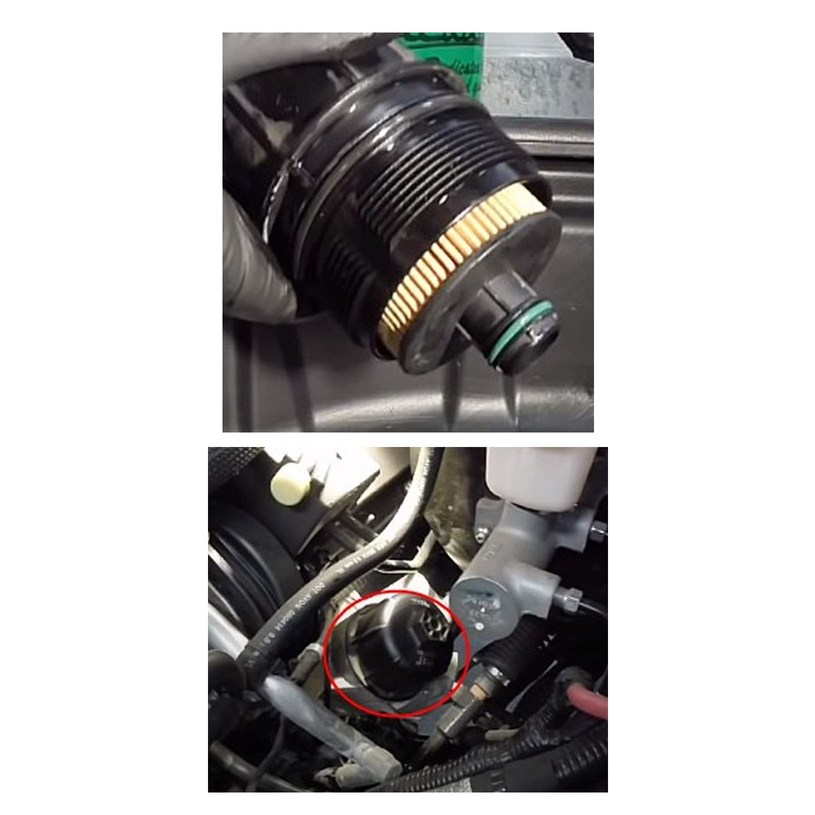 Ifjf 68235275Aa Fuel Filter And 68229402Aa Oil Filter Replacement For Ram 1500 2014-2019 3.0L V6 Ecodiesel Engine Replaces 68109834Aa Wf10245