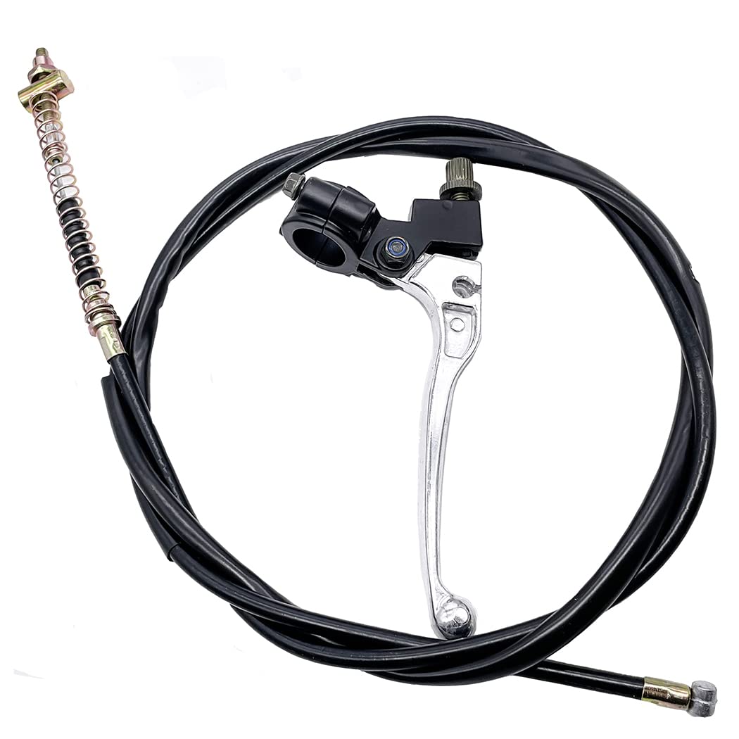 Oriental Power 22mm Brake Lever Left Hand with Rear Brake Cable Compatible with Coleman CT200U, CT200U-EX & BT200X for 98cc 196c