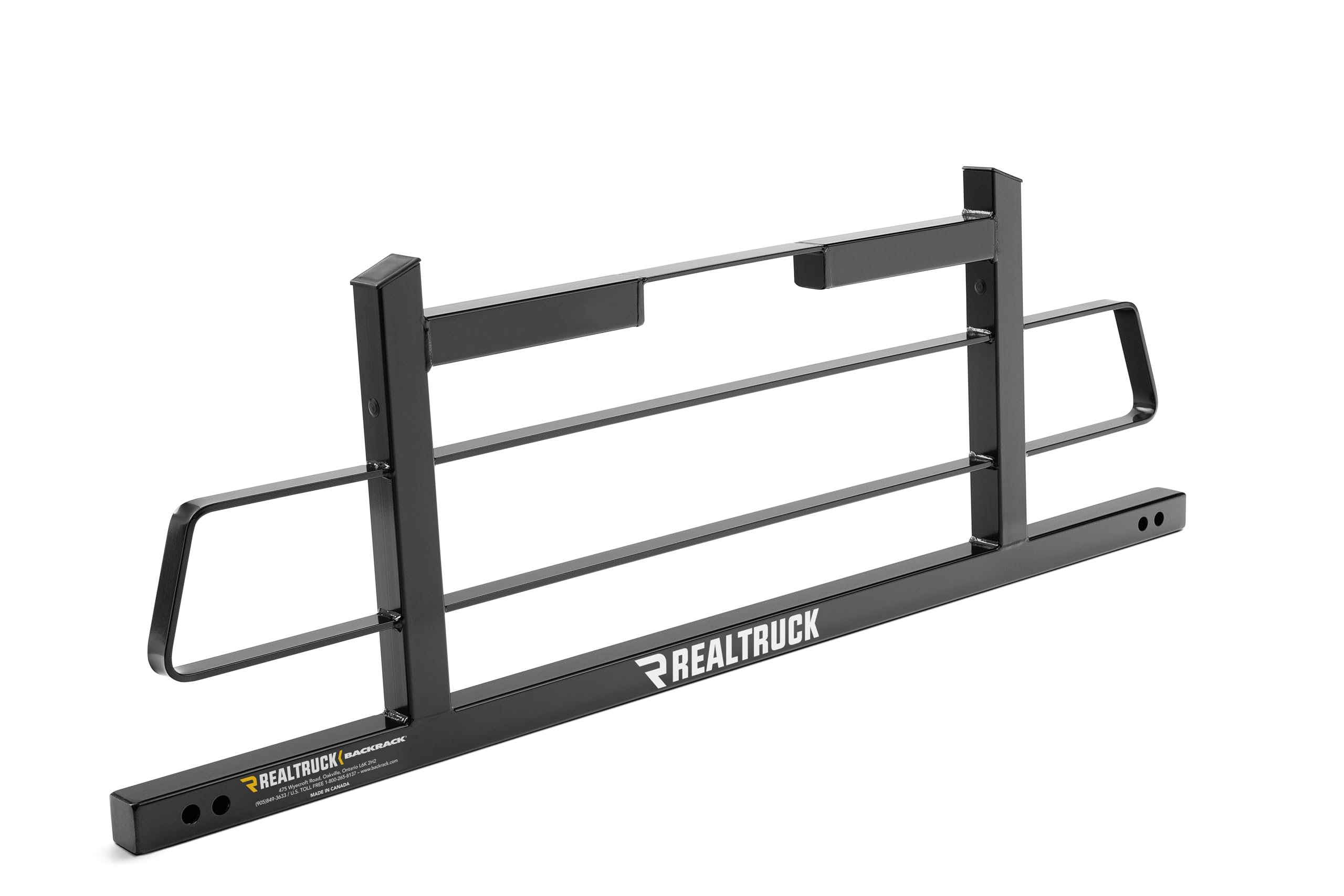 Realtruck Backrack Original Rack Frame Only | Black, No Drill | 15018 | Fits 1999-2025 Ford F-250/F-350/F-450
