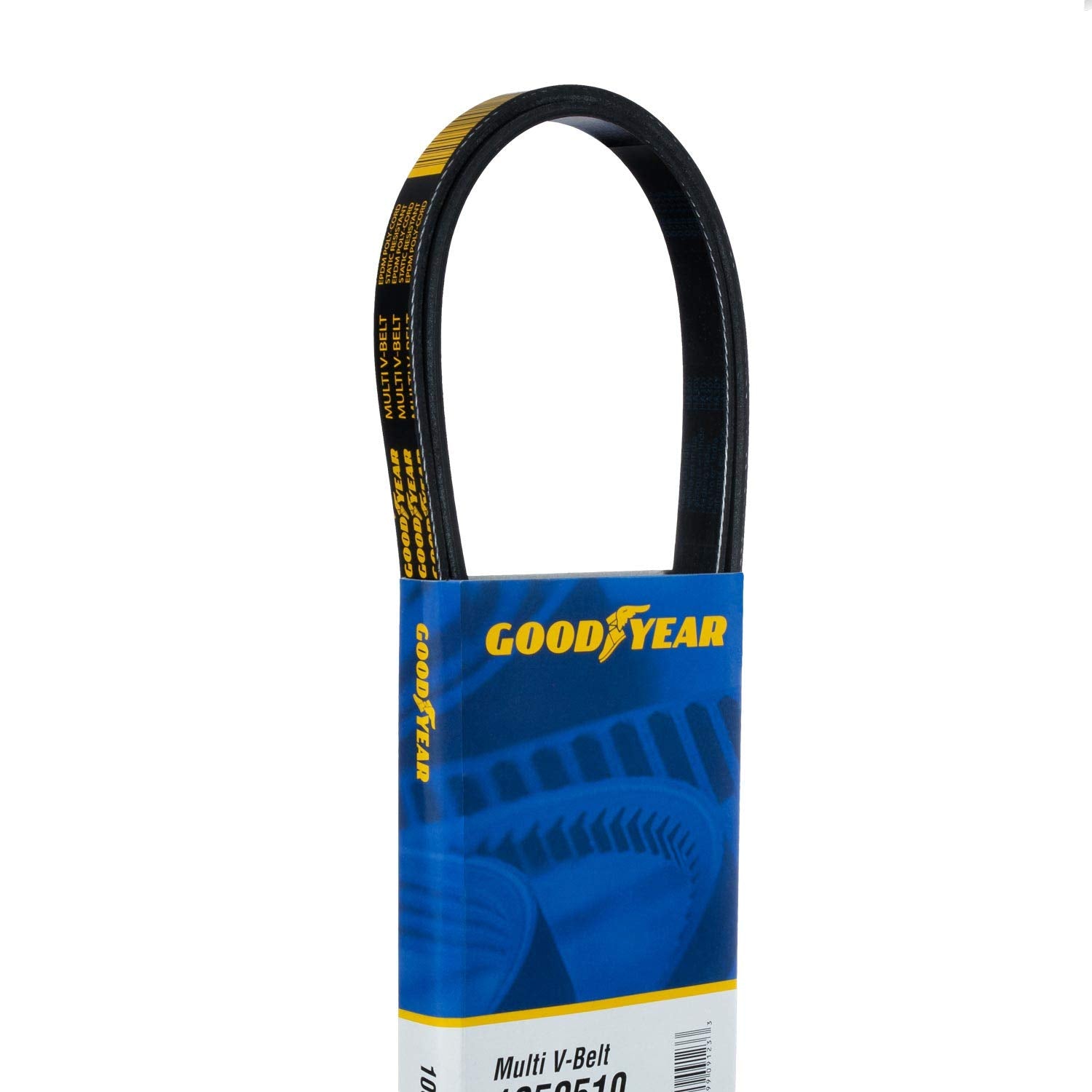 Goodyear Belts 1050350 Serpentine Belt, 5-Rib, 35'' Length for 1984-2011 for 1986-1987 Autocar & 1990-1998 BMW & 1990-2011 Ford