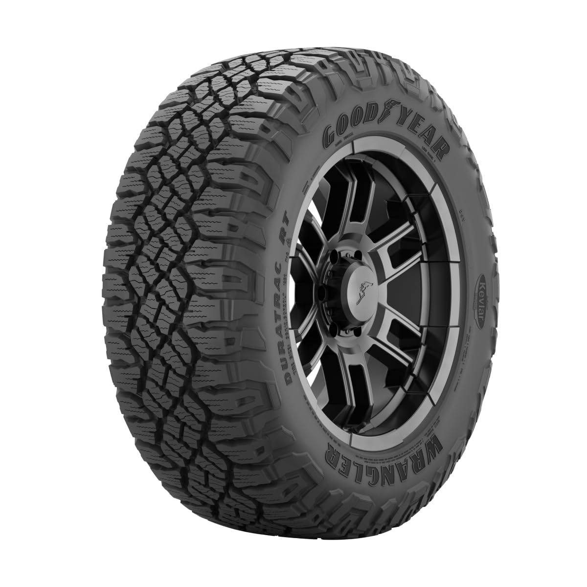 Goodyear Wrangler DuraTrac RT All-Season Radial Tire, LT255/80R17, Set of 1
