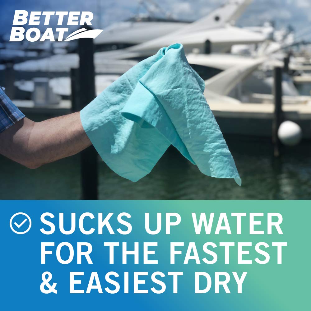Super Absorbent Towels, Synthetic Chamois Cloth For Car And Boat Drying, Smooth Cooling Towel, Marine Grade Cleaning Supplies, P