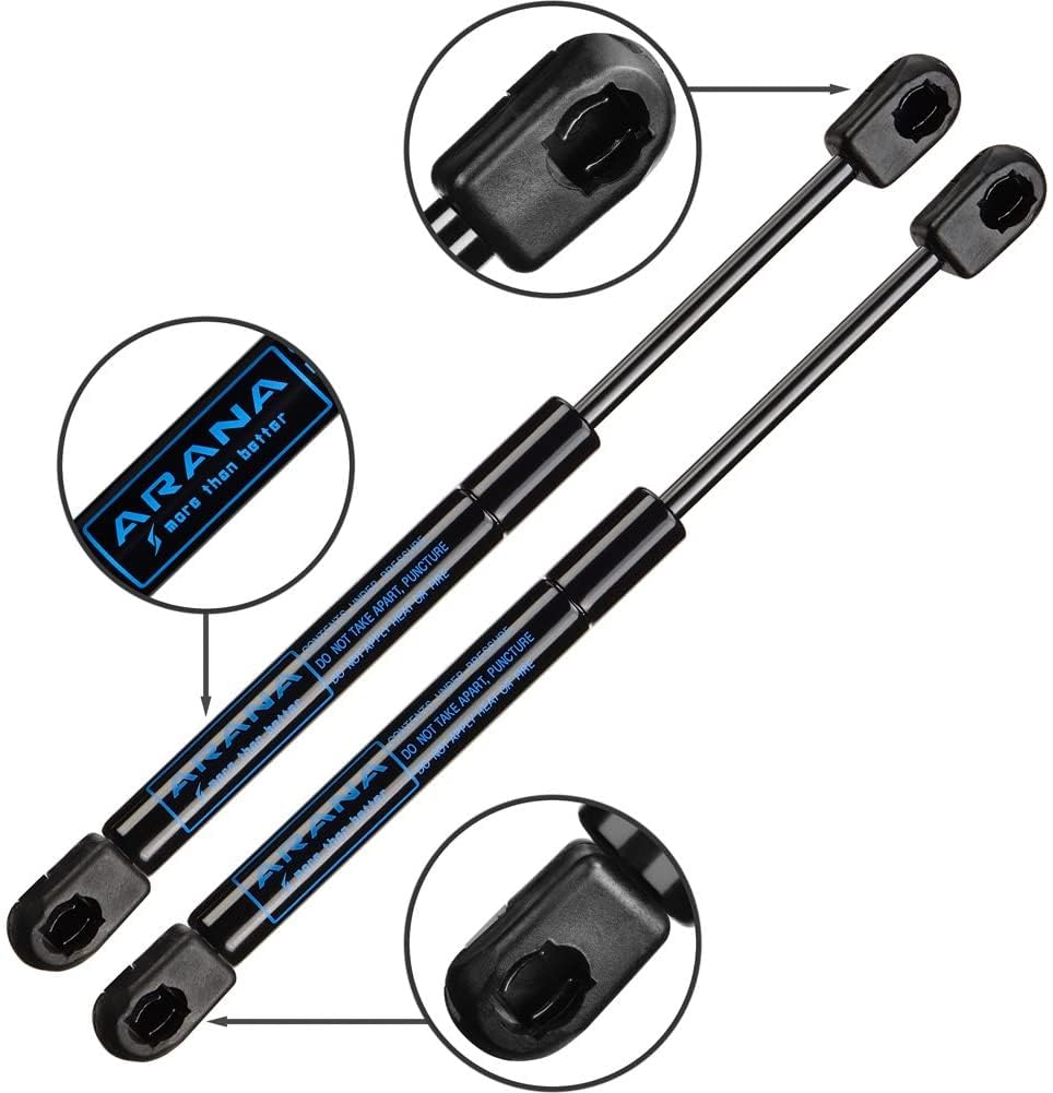 ARANA SX100P10 10 inch 10Lb/45N Gas Struts, 10lb Gas Strut Shock Spring Lift Support Props for Cabinet Door Box Lid Toolbox Lid