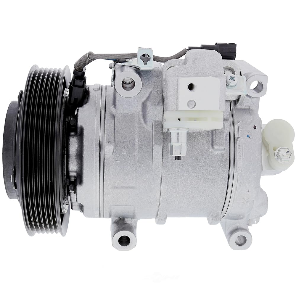 Denso 471-1047 New AC Compressor with Clutch, 1 Pack