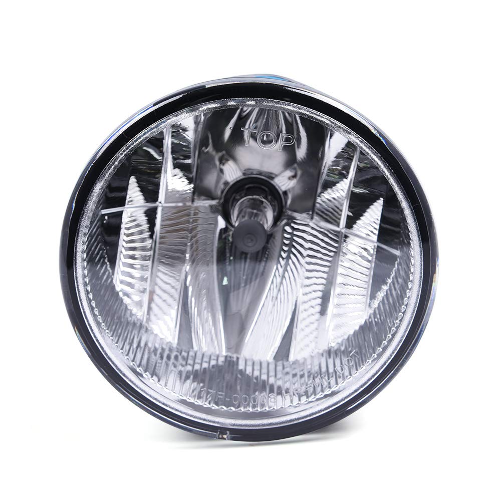 GRAND ORANGE Clear Bumper Fog Lights Assembly With Bulbs Compatible with Ford F150 2011 2012 2013 2014 /Fit Lincoln Mark LT 2011