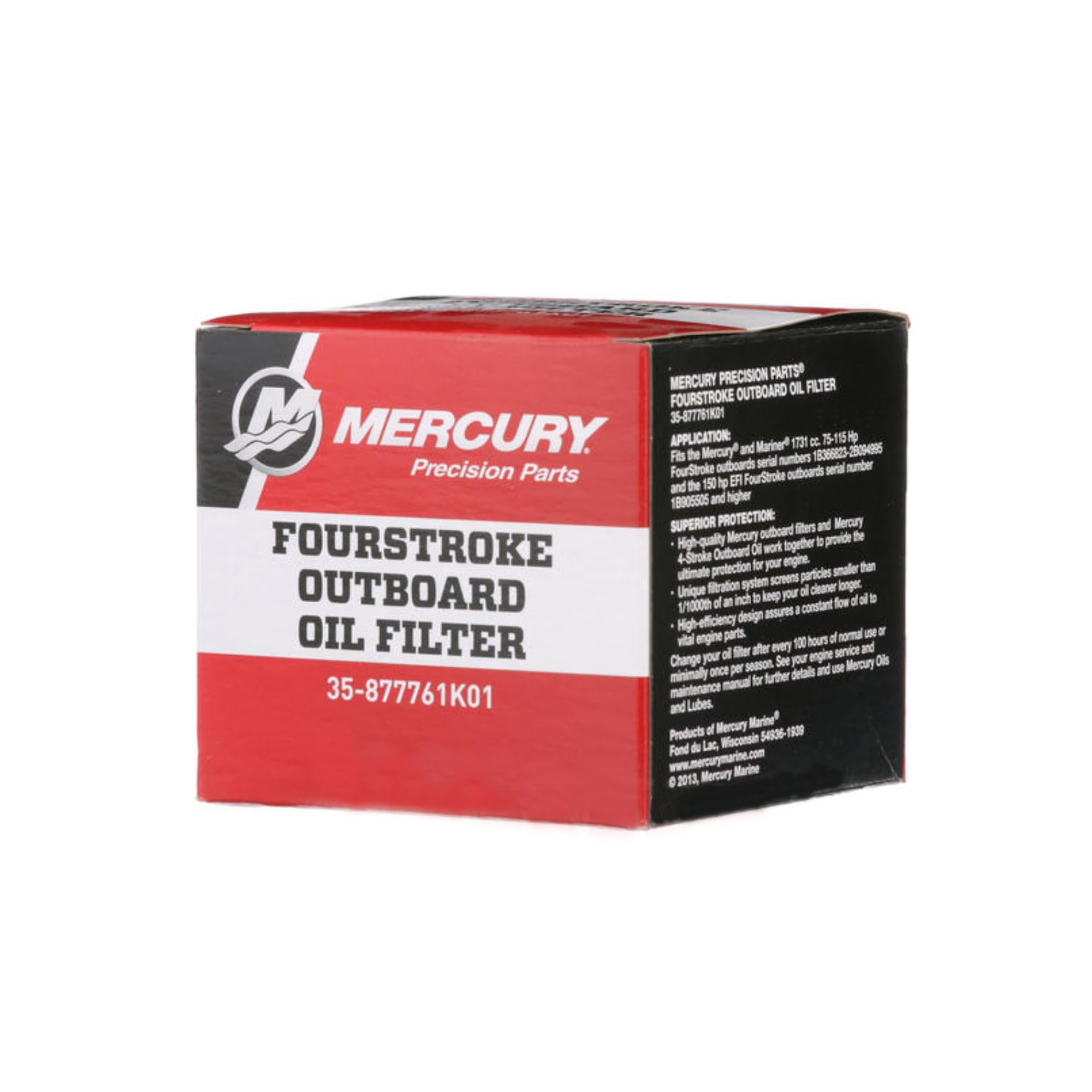 Mercury Outboard 4-Stroke Oil Filter 35-877761K01