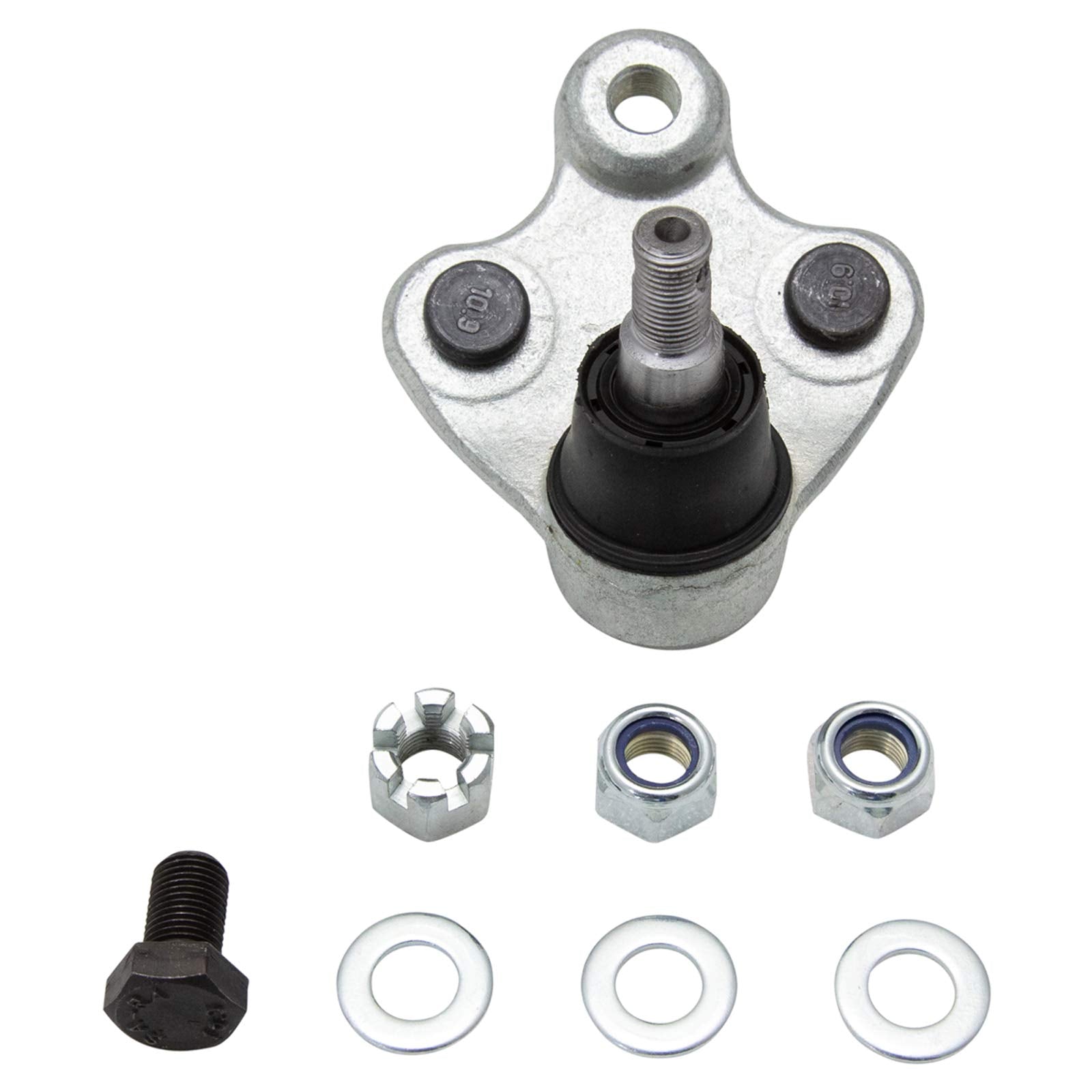 TRQ Front Lower Control Arm with Ball Joint Set Compatible with 2012 Honda Civic