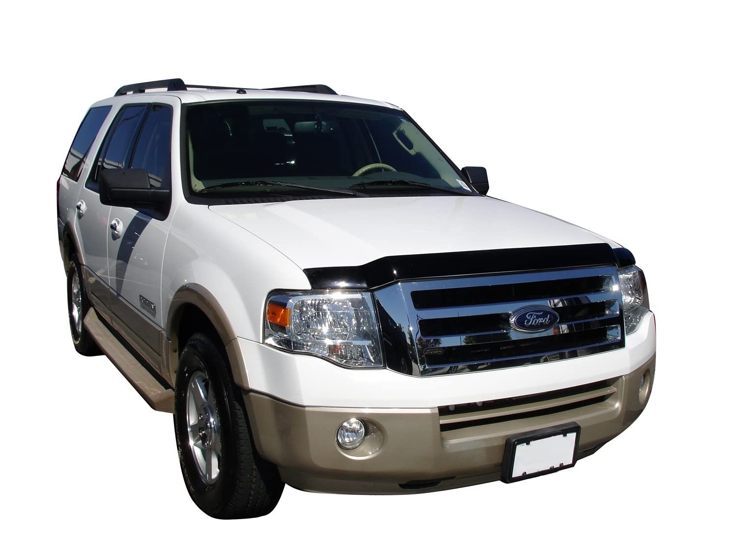 Auto Ventshade [Avs] Aeroskin / Hood Protector | Fits 2007 - 2017 Ford Expedition, 1 Pc. | Smoke - 322033