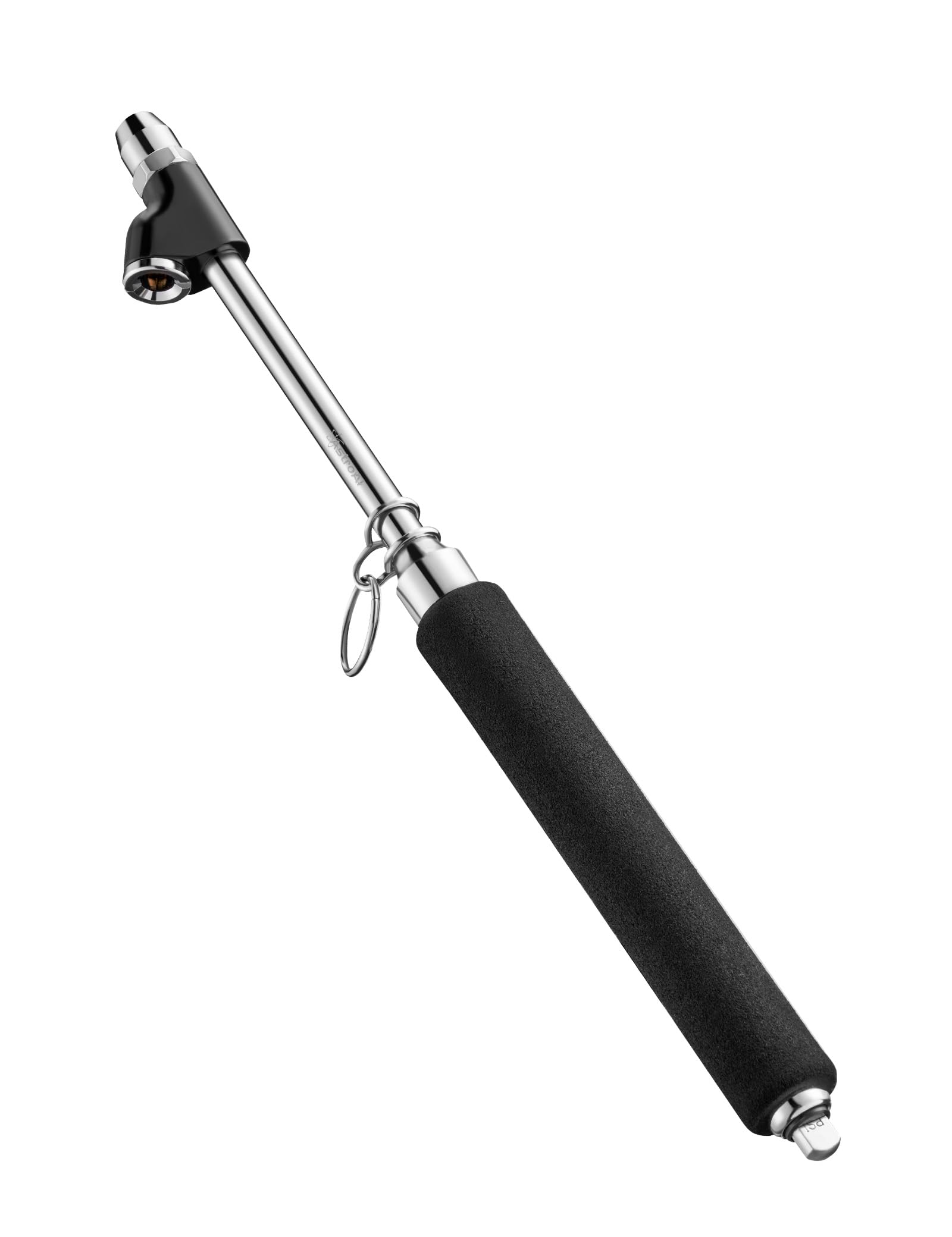 AstroAI Tire Pressure Gauge 150 PSI Dual Head Chuck Heavy Duty Non-Slip Handle for Cars Trucks Bicycles