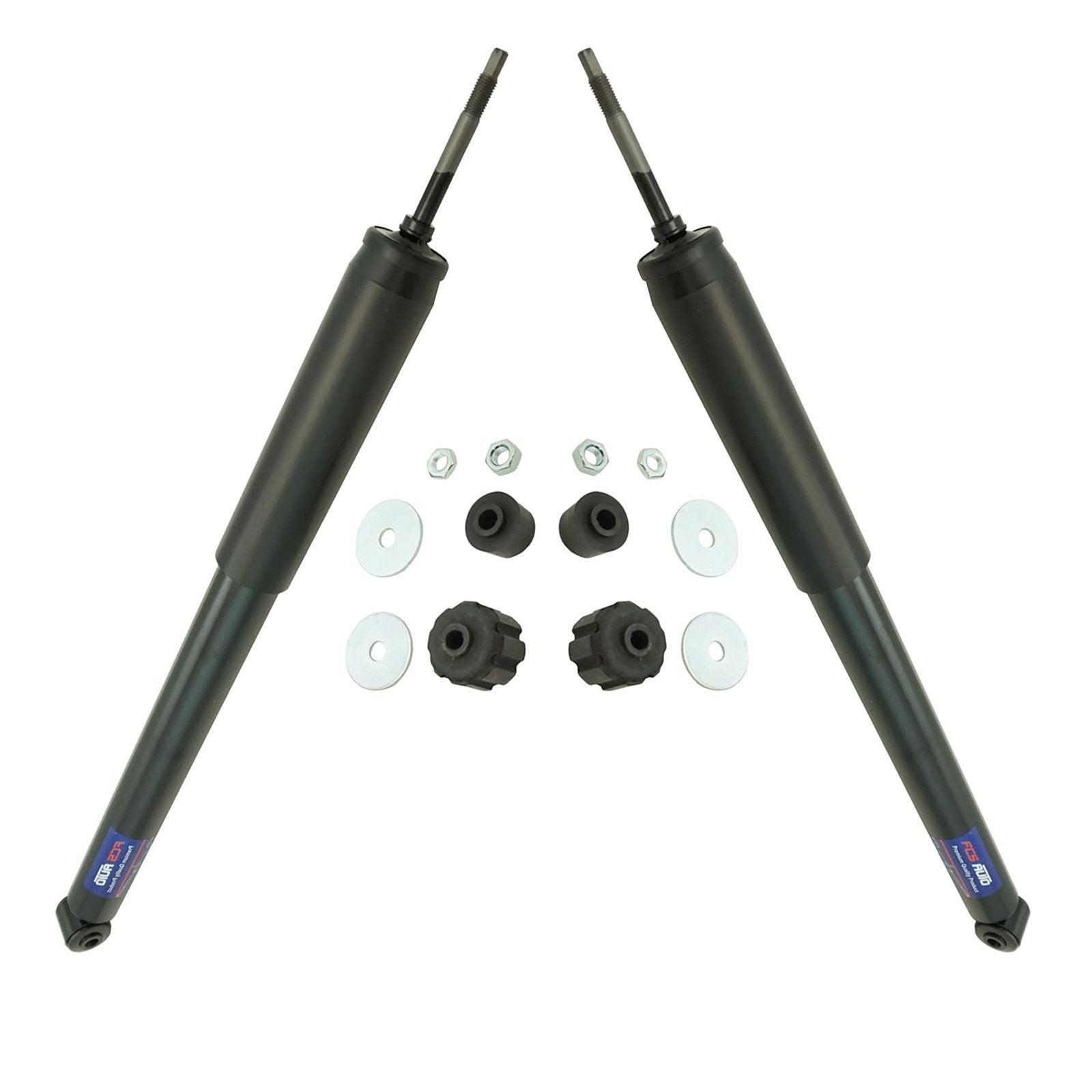 Trq Shock Absorber Rear Pair Set For Mb C230 C240 C280 C320 C350 C32 Amg C55 Amg