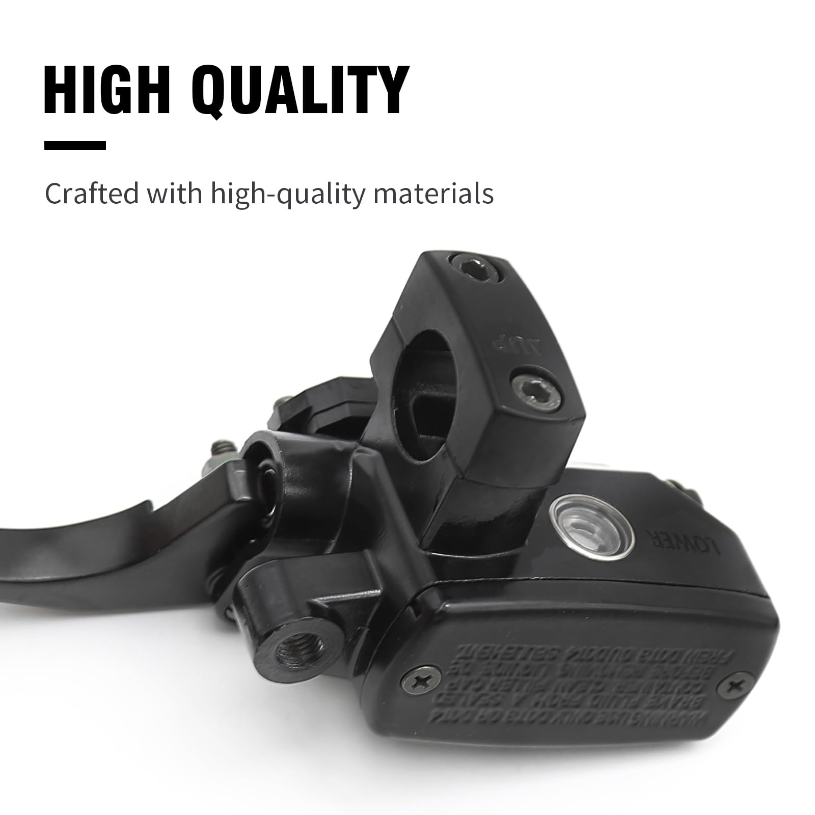 Hoypeyfiy Left & Right Brake Master Cylinder Clutch Lever 1'' 25Mm Replacement For Honda Magna Shadow Spirit Suzuki Intruder Yam