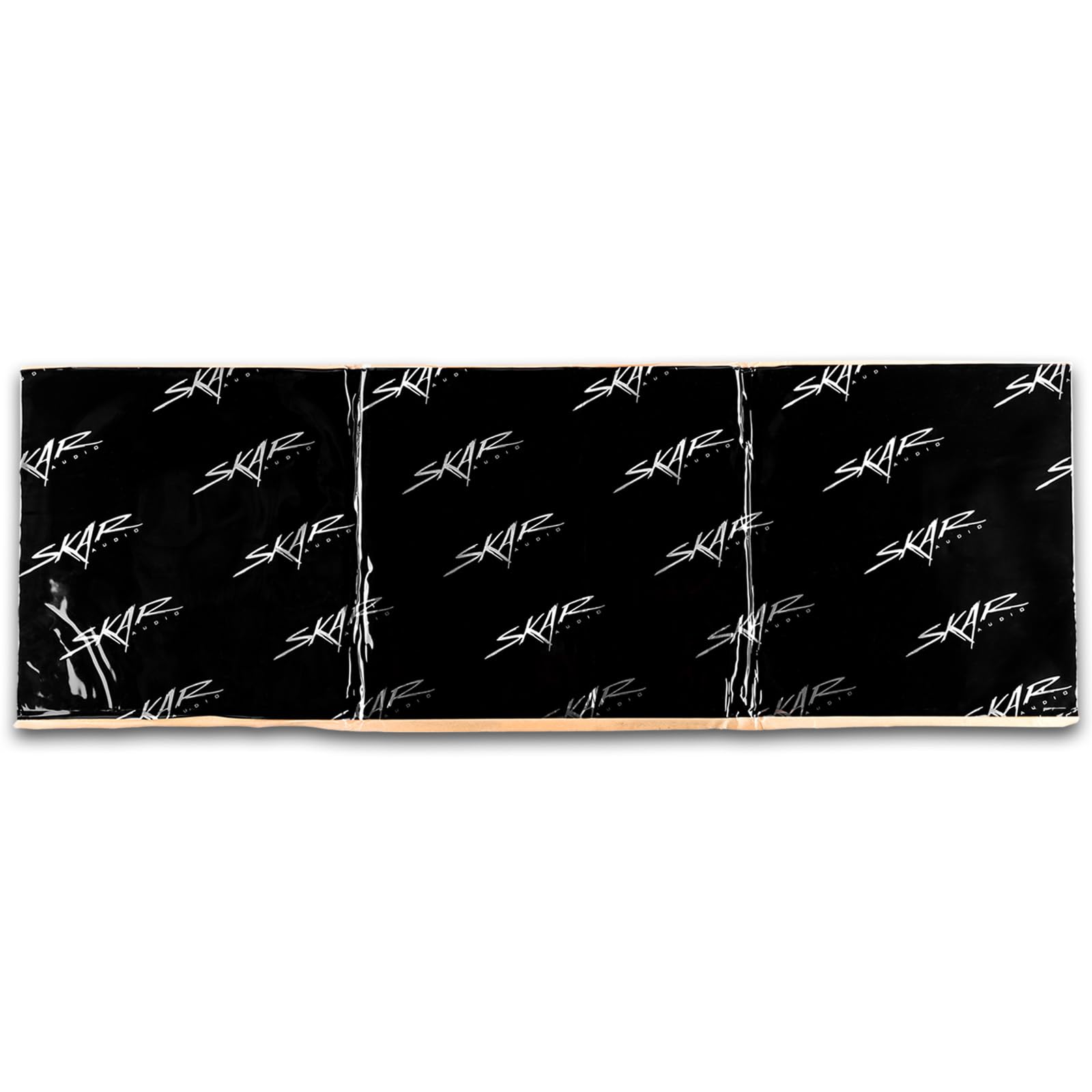 Skar Audio 12 Sq Ft Automotive Sound Deadening Door Kit, 80mil Butyl Rubber & Aluminum, Black, Model SK2MM-DOORKIT