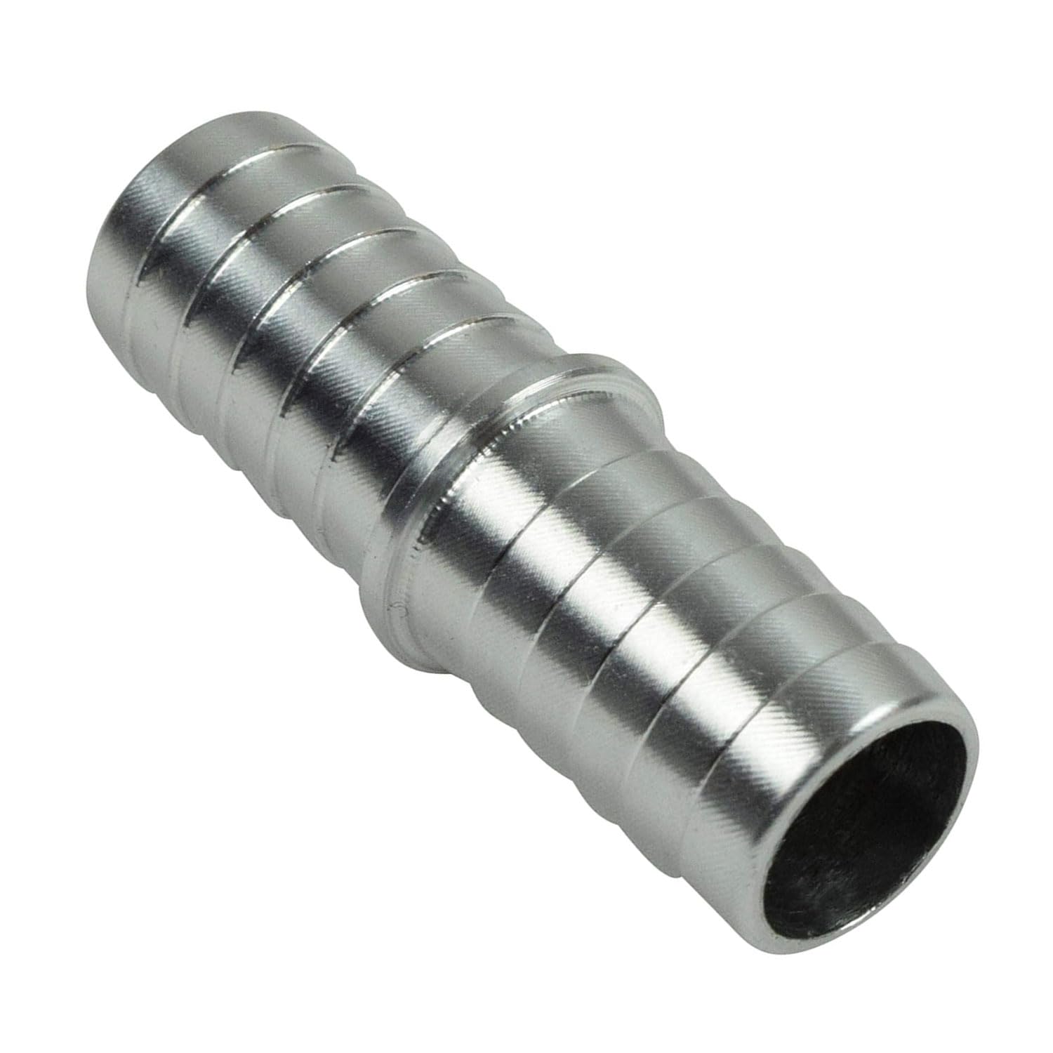 Ict Billet 5/8'' To 5/8'' Inch Hose Barb Splice Coupler Repair Fitting Adapter Connector Radiator Coolant Intercooler Heat Excha