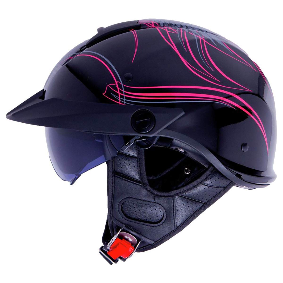 Ls2 Helmets Rebellion Motorcycle Half Helmet (Wheels & Wings - X-Large)