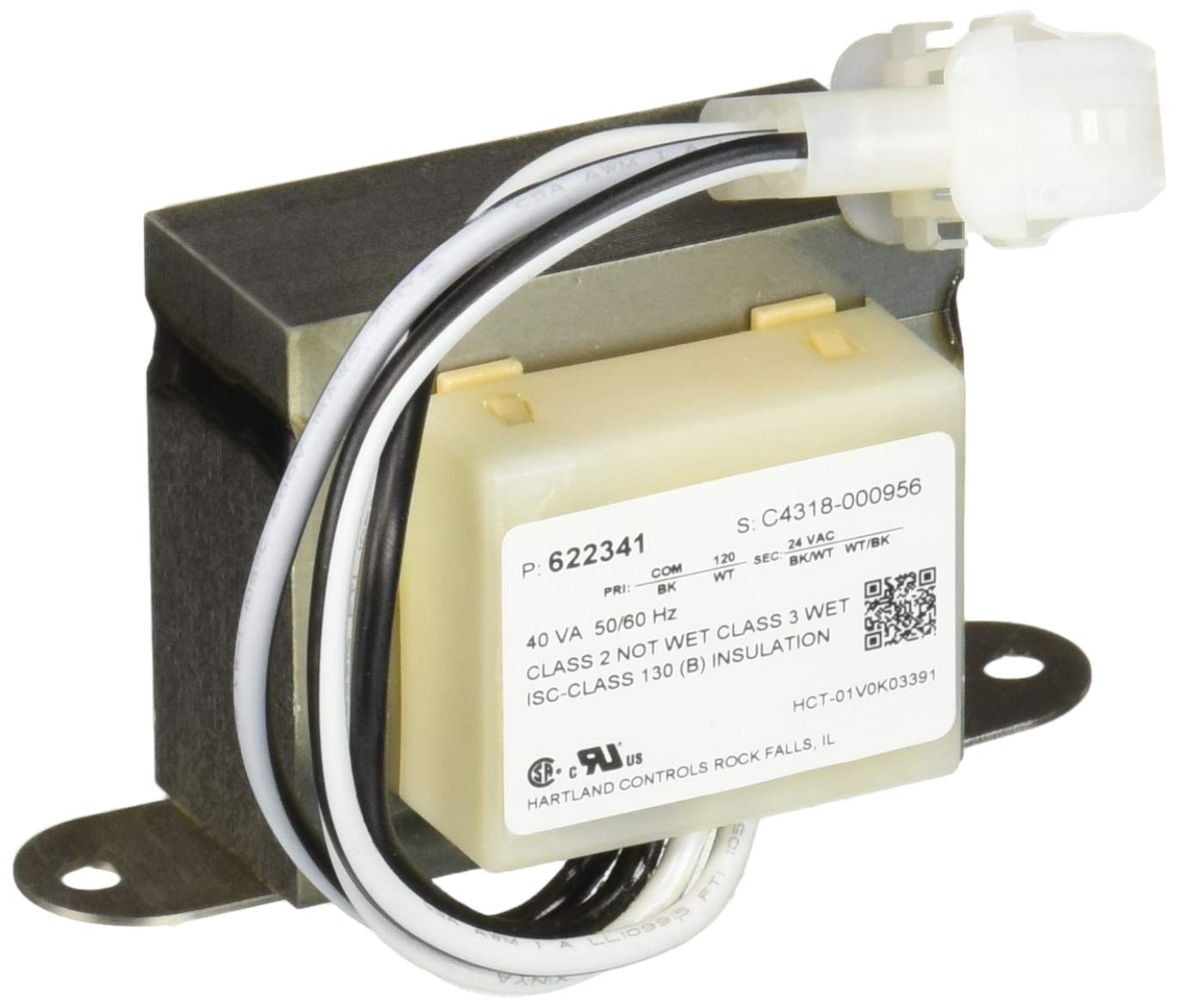 Nordyne, Inc 15271-001, Parts 622341R Transformer F/M7Rl,M7Tl