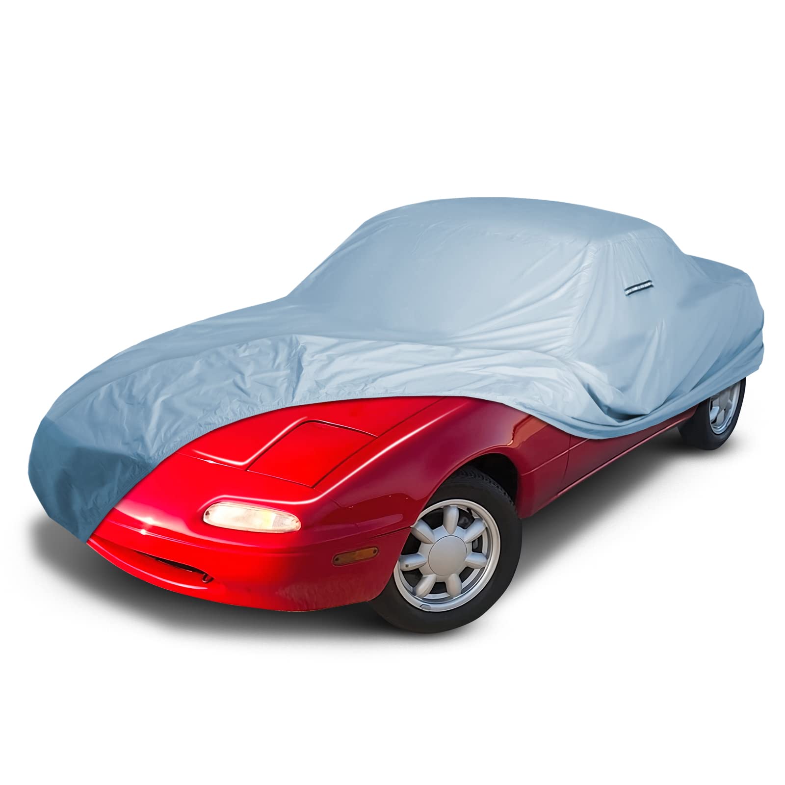 Icarcover Custom Car Cover For 1989-2024 Mazda Miata, Waterproof All-Weather Rain Snow Uv Sun Protector Full Exterior Weatherpro