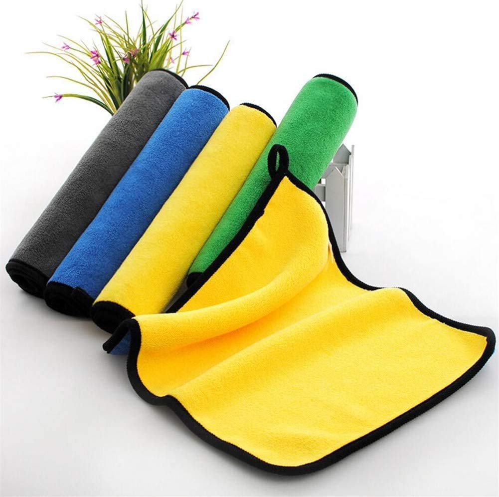 AVME Traders Microfiber Cleaning Cloth 45 x 45 cm  Multipurpose Dusting Detailing and Polishing Towel for Car Kitchen Home Offi