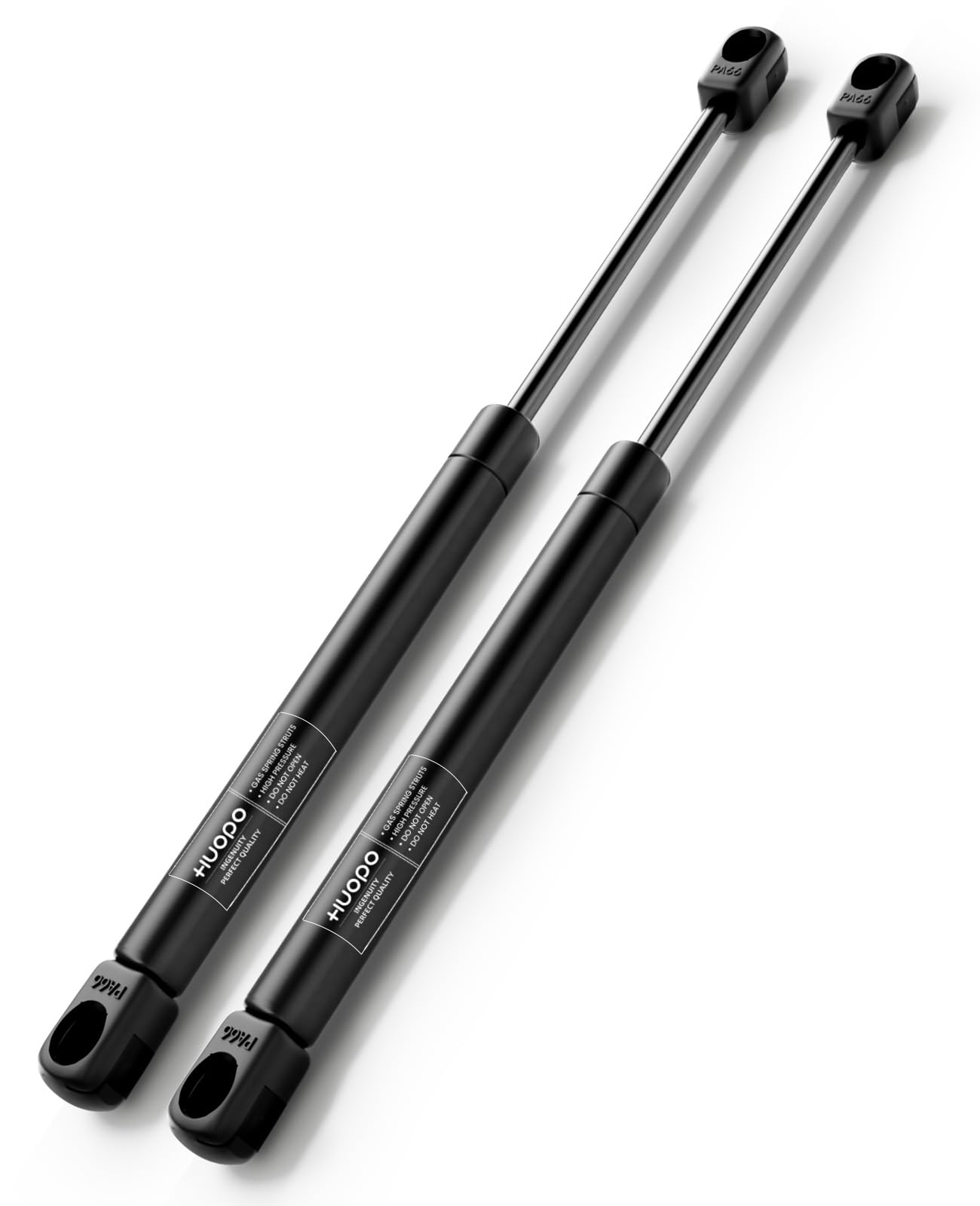HUOPO C16-15120 13 inch 55lbs/245N Gas Strut for Leer Camper Shell Replacement Parts, Gas Shocks Spring Lift Support for Truck Cap, are Snugtop Topper Canopy, Toolbox Lid, Rear Hatch, RV Door, 2 PCS -Like New