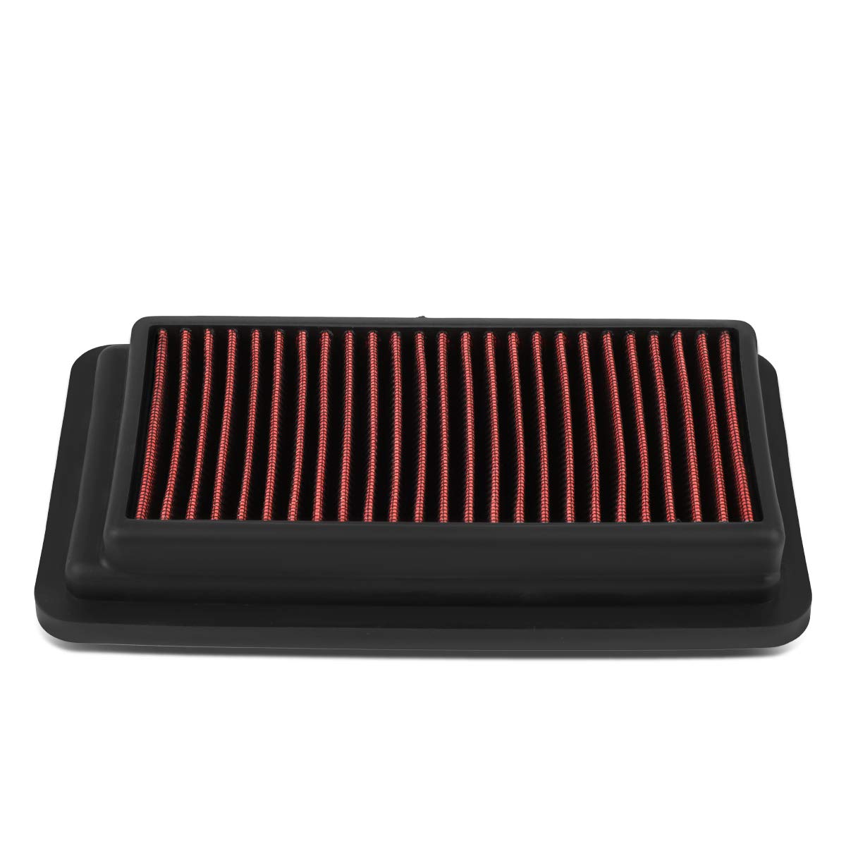 Dna Motoring Afpn-191-Rd Clean Air Washable Drop In Panel Air Filter Enhance Engine Performance Power & Acceleration Improve [Co