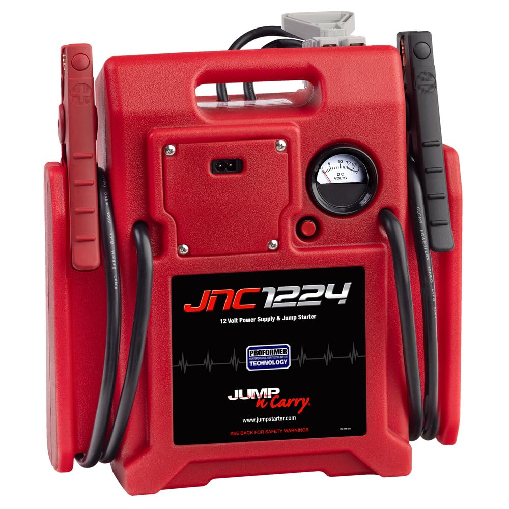Clore Automotive Jump-N-Carry Jnc1224 3400/1700 Peak Amp 12/24V Jump Starter -Like New
