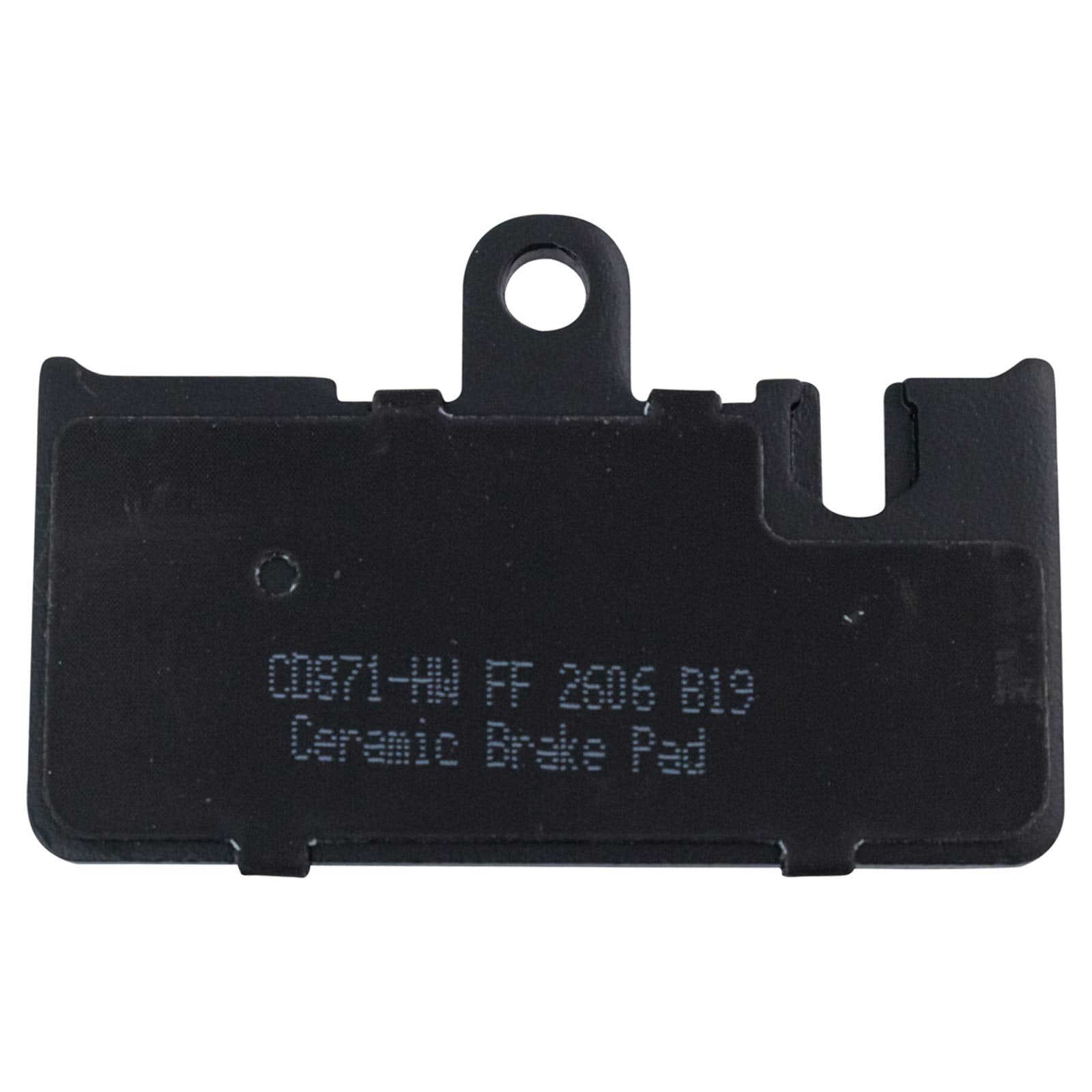 TRQ Rear Brake Pads Ceramic Compatible with 2001-2006 Lexus LS430