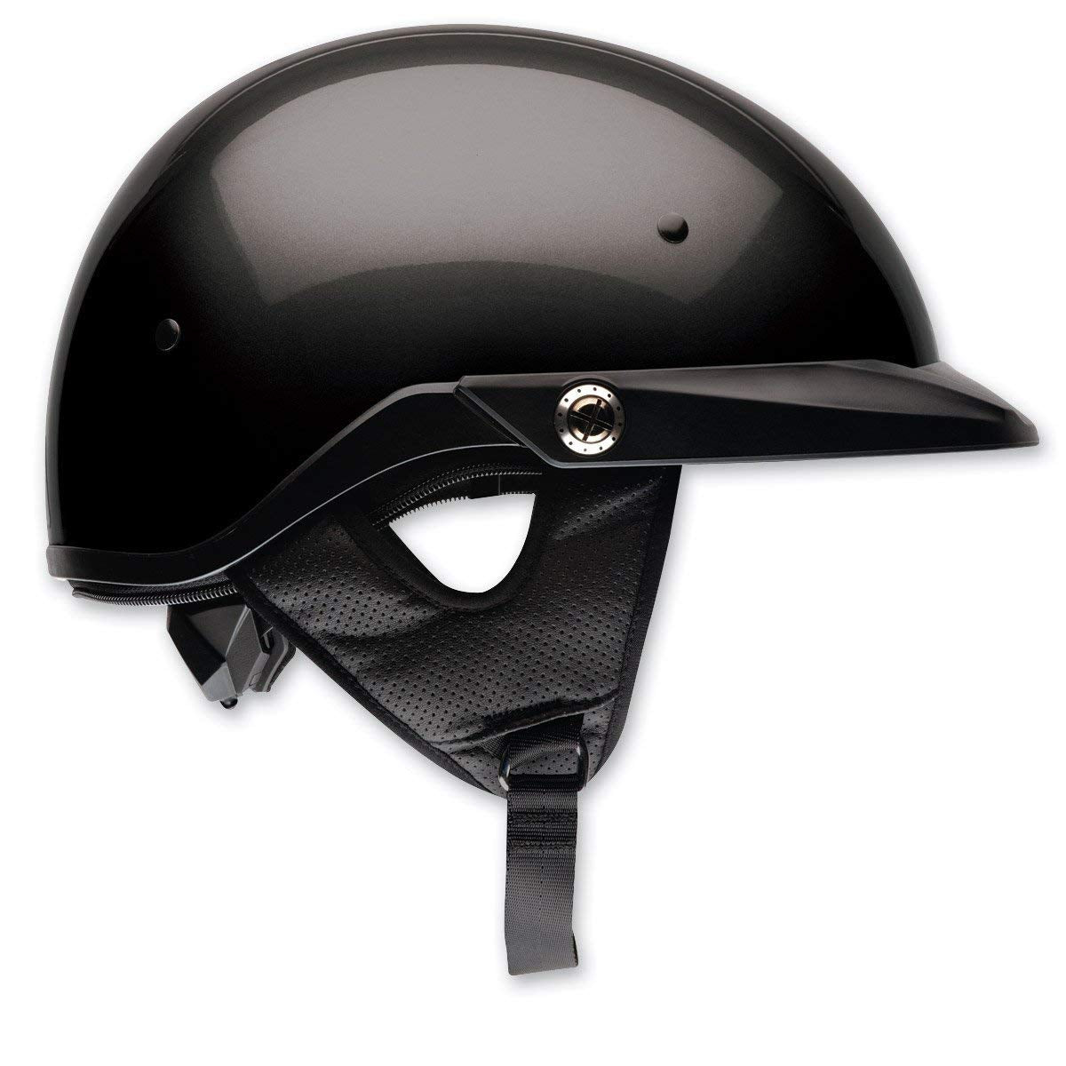 Bell Pit Boss Open-Face Motorcycle Helmet (Solid Black, X-Large/XX-Large)