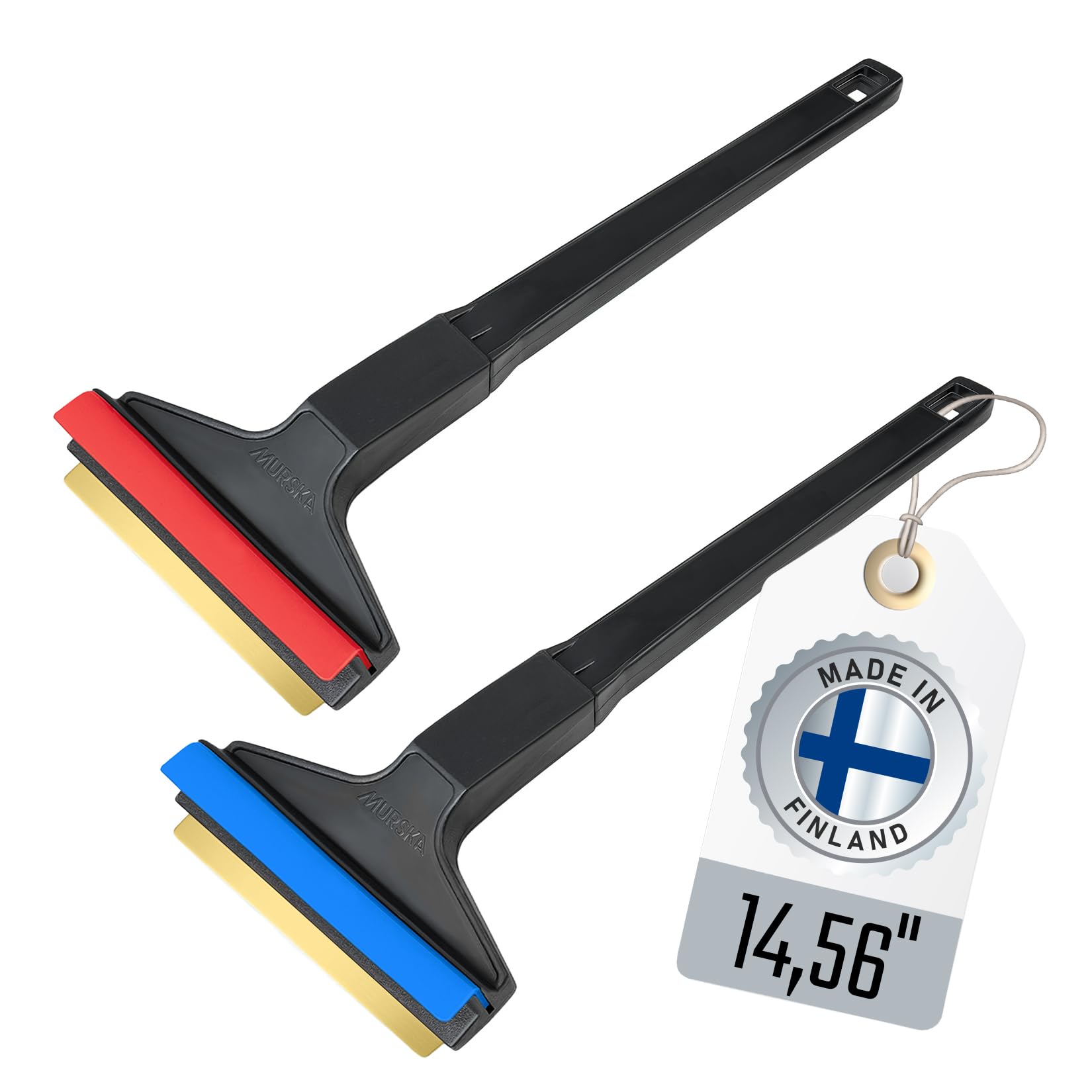 Car Ice Scraper Brass Blade 14,5 Inch 2 Pack Ice Scraper Long Handle Ice Scraper For Car Snow Scraper Ice Scrapers For Car Winds