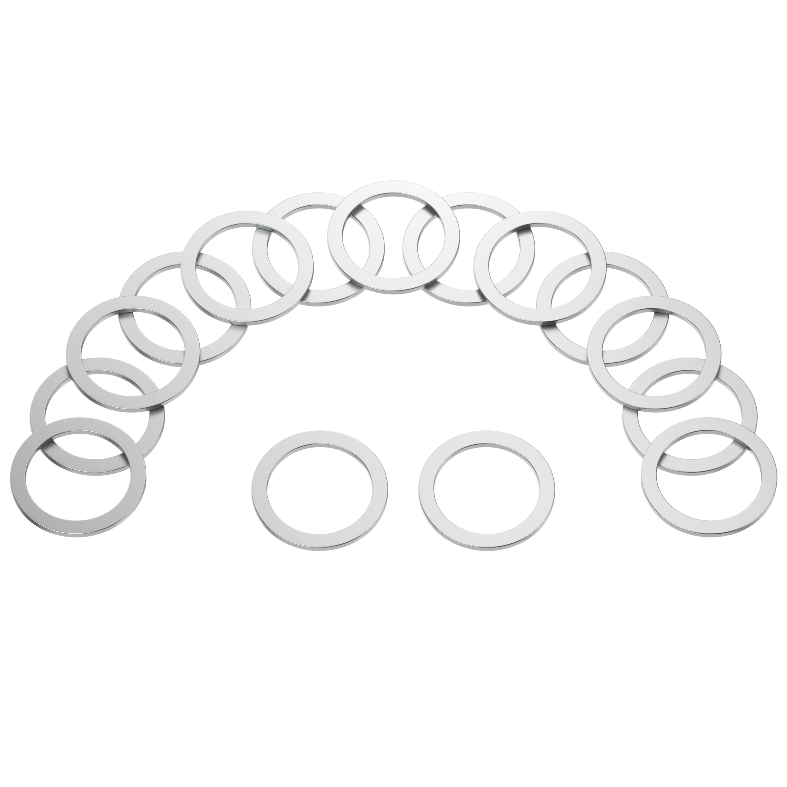 Prime Ave Oil Drain Plug Gasket Crush Washer - 18Mm Aluminum Crush Washers For Leak Proof Seal - Compatible With Ford Mazda Pors