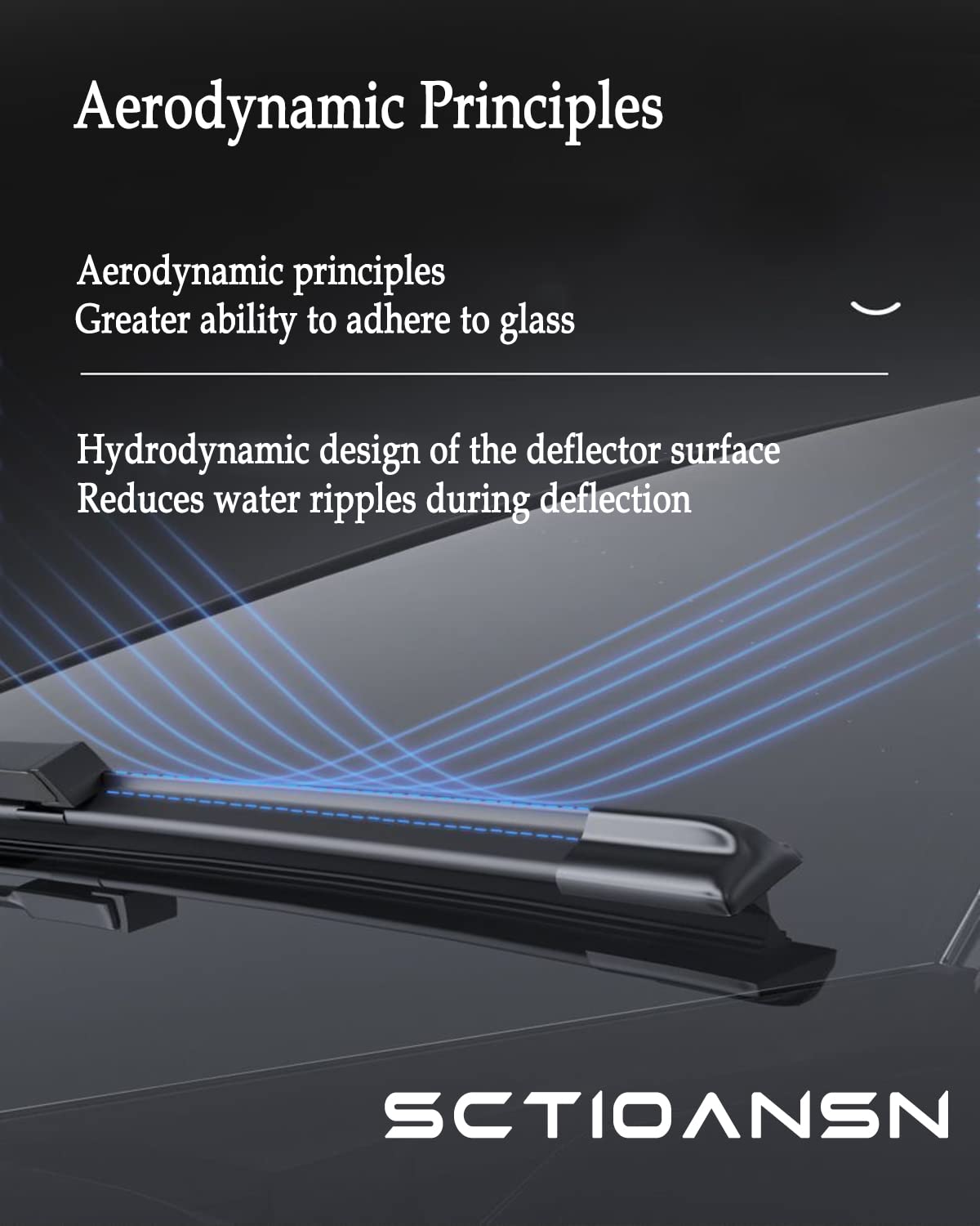 Sctioansn 3 Wipers Set-26''+15'' Front Windshield Wipers And 11'' Rear Wiper Blade For 2012-2017 Chevrolet Sonic/Aveo/2011-2017