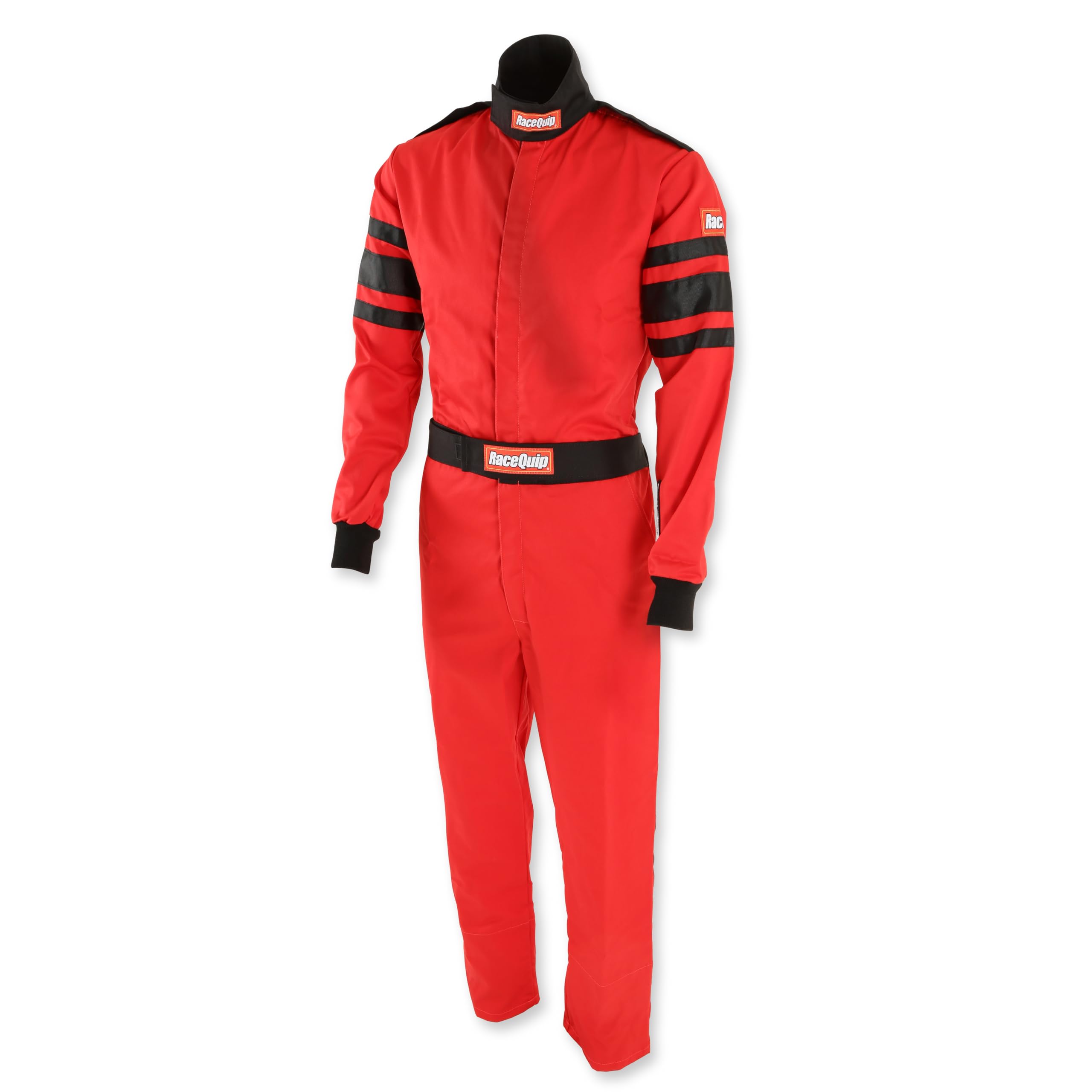 Racequip 110013Rqp 110 Series 1-Pc Driving Suit Sfi 3.2A/1 Red/Black Medium