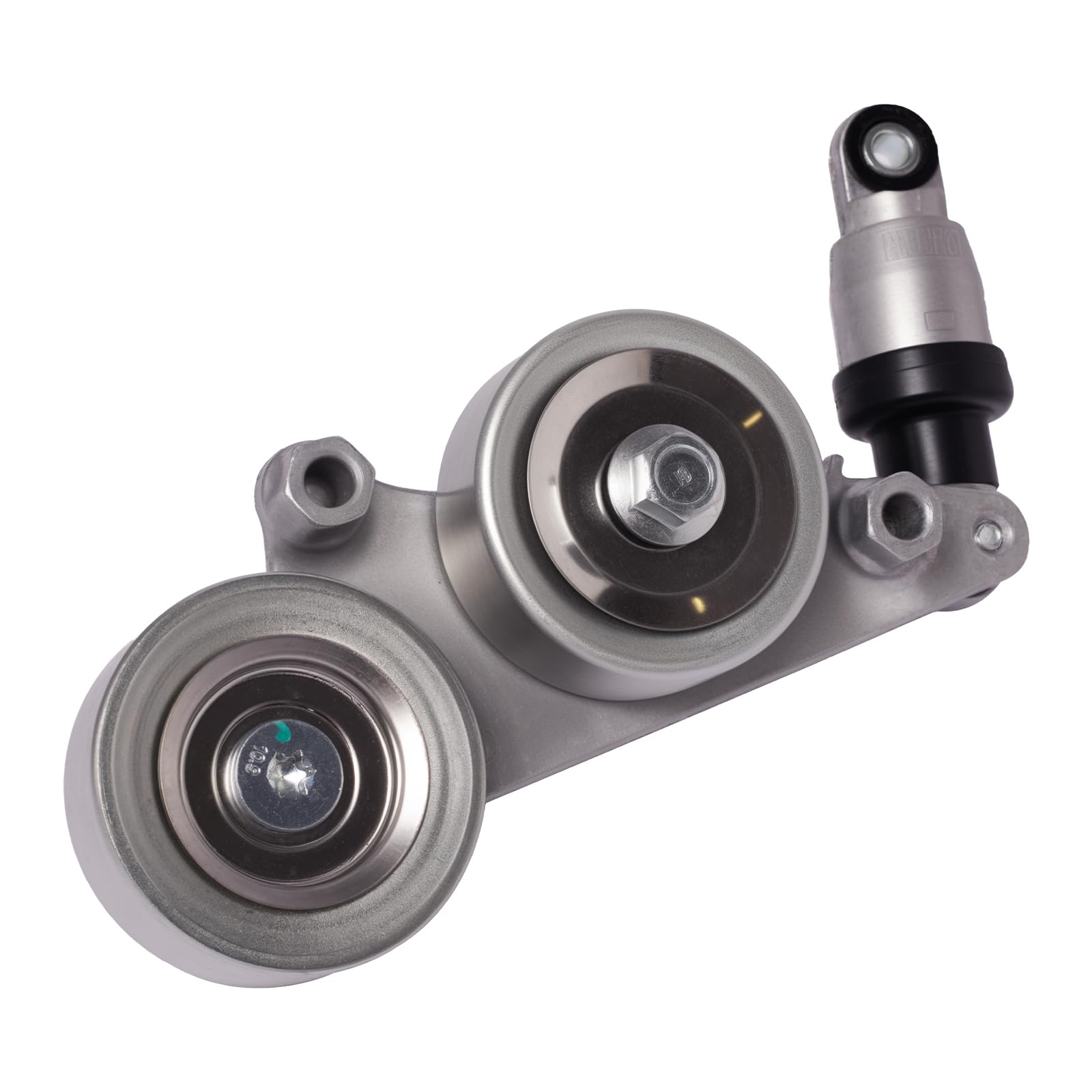 AUQDD 39092 Belt Tensioner and Pulley Assembly (For 3.5L V6) Fit For 08-10 Honda Accord (Automatic Transmission)/05-10 Odyssey (