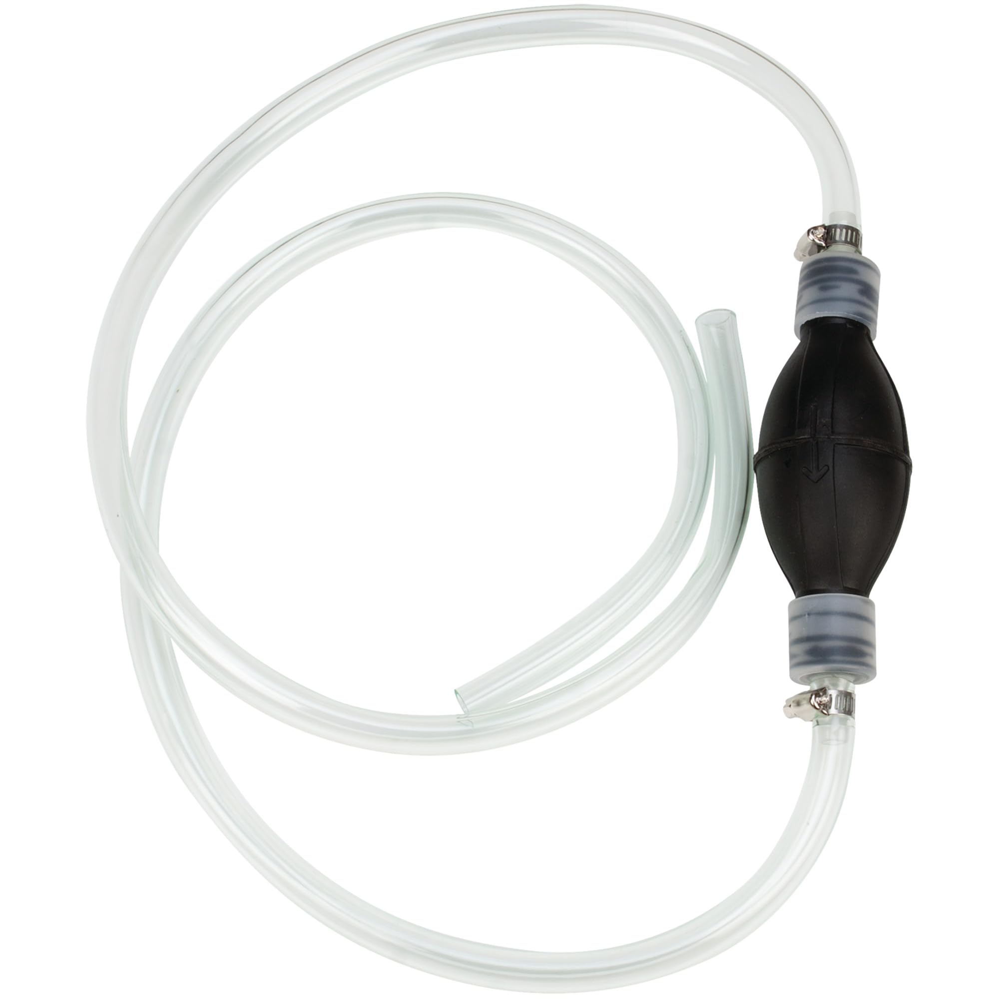 Performance Tool W54156 Back Flow Valve Siphon Pump For Vehicle Engine Oils, Lubricants, And Other Fluids, Black/Clear, 32-Inch