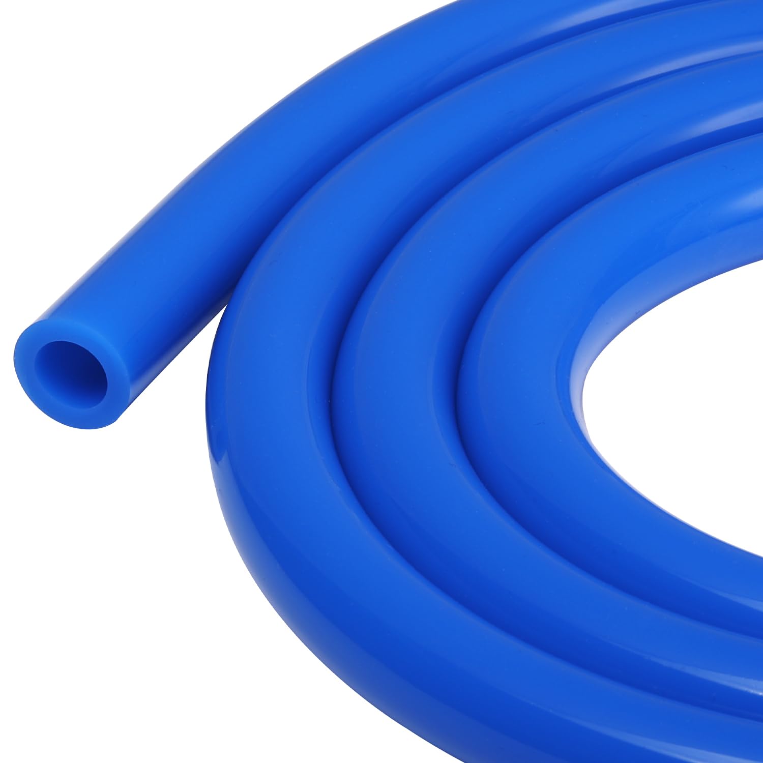 Podavelle 3/8'' 10mm ID Silicone Vacuum Hose Line Tubing 20FT Blue 130 PSI Maximum Pressure