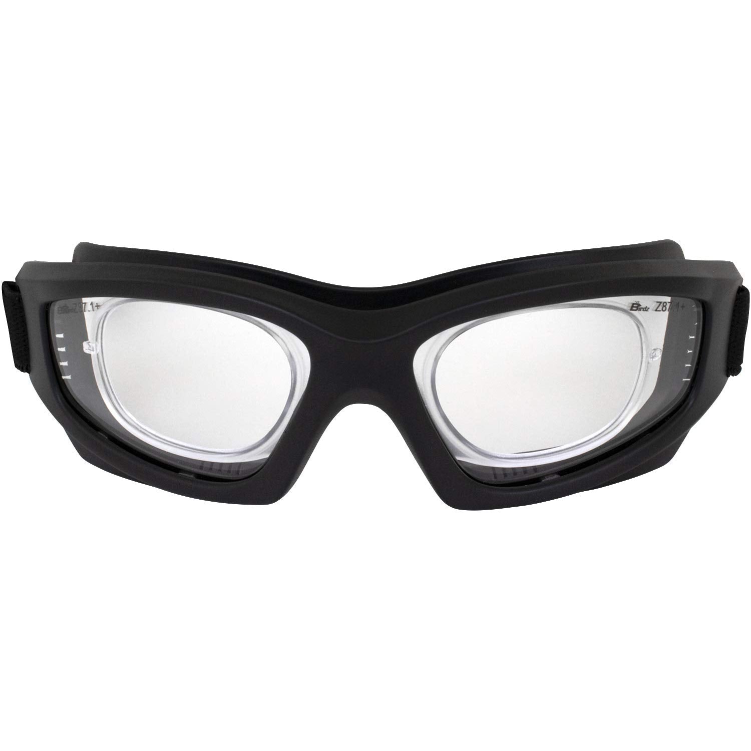 Birdz Eyewear Flyer Sports Goggles - ANSI Z81+ Safety, Clear & Smoke Lenses, Adult Size, Model FLYERCL:FLYERSM