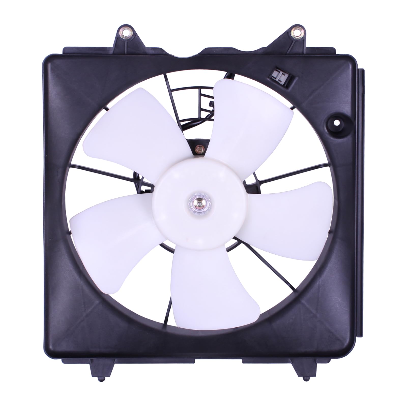 TYG Upgraded Cooling Fan Assembly for 2006-2011 Honda Civic Sedan/Coupe 1.8L M/T | Racing-Level OE Replacement Engine Radiator f