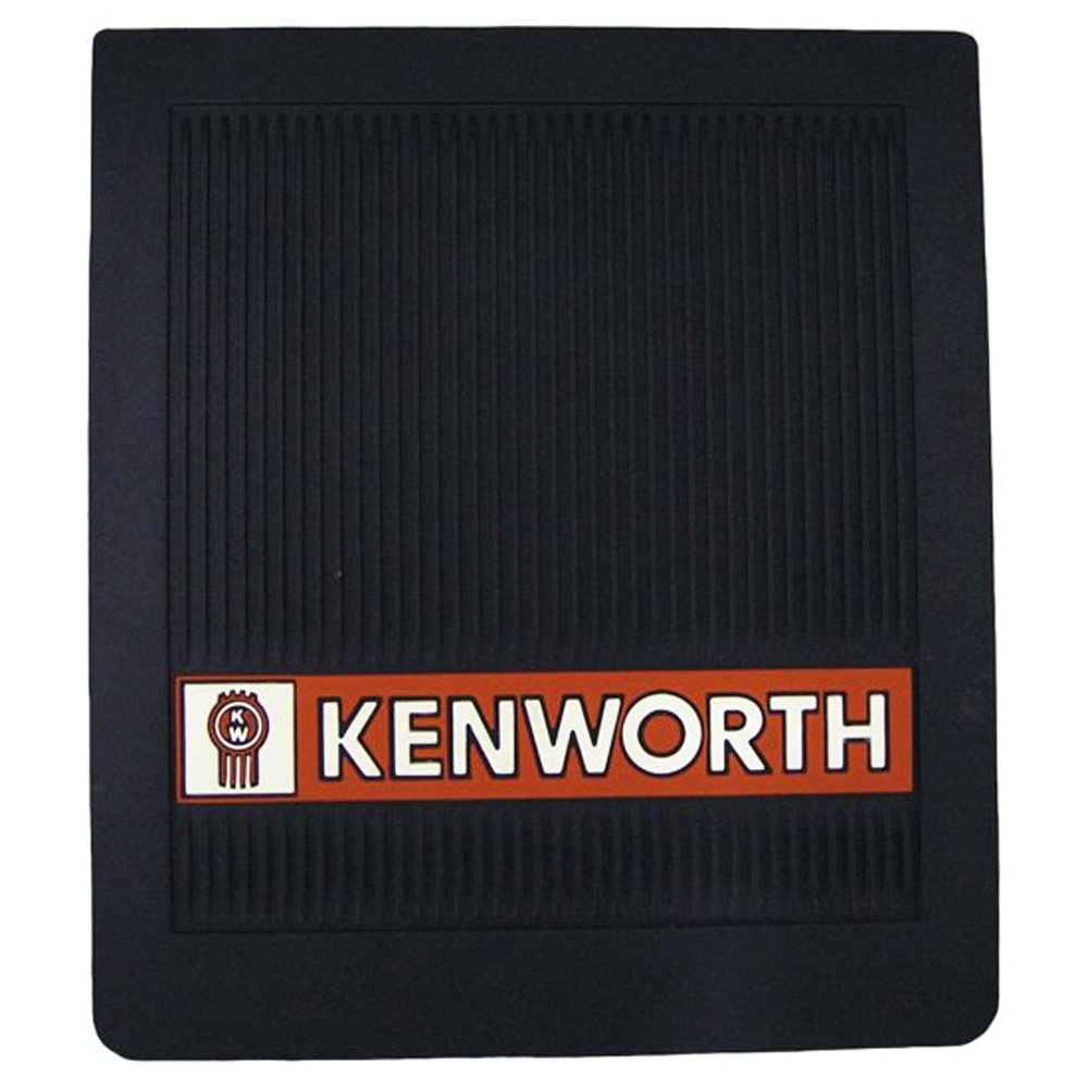 Kenworth Trucks 16 x 14 OEM Ribbed Front Fender 1/4 Thick Black Mud FlapsPair