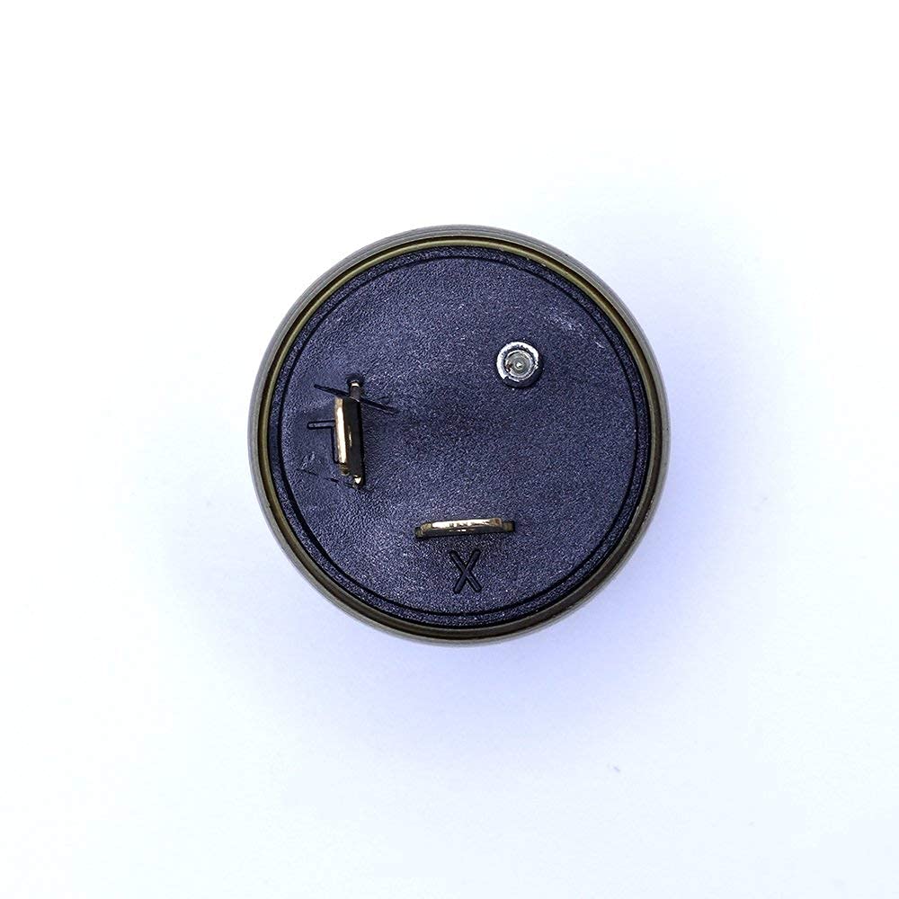 2-Pin Electric Flasher Relay, VOFONO 12V Heavy Duty 2 Pin Compatible Automobile Motorcycle Bike Scooter Fix Turn Signal Bulbs Fa