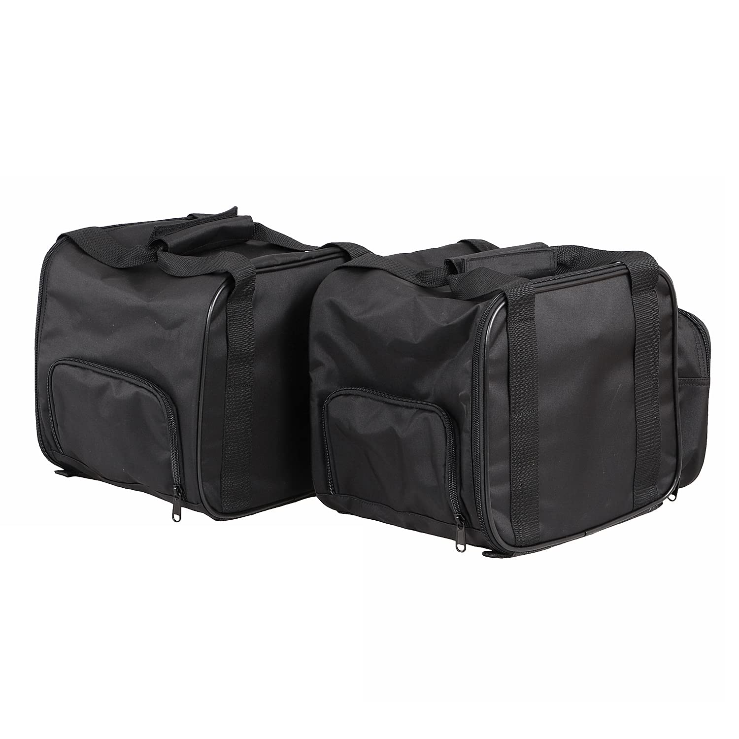 Shmtool Black Saddlebags Trunk Liner Bag Organizer Luggage Bags For Harley Tri Glide Ultra Classic Flhtcutg Flhtutg Trike Flhxxx