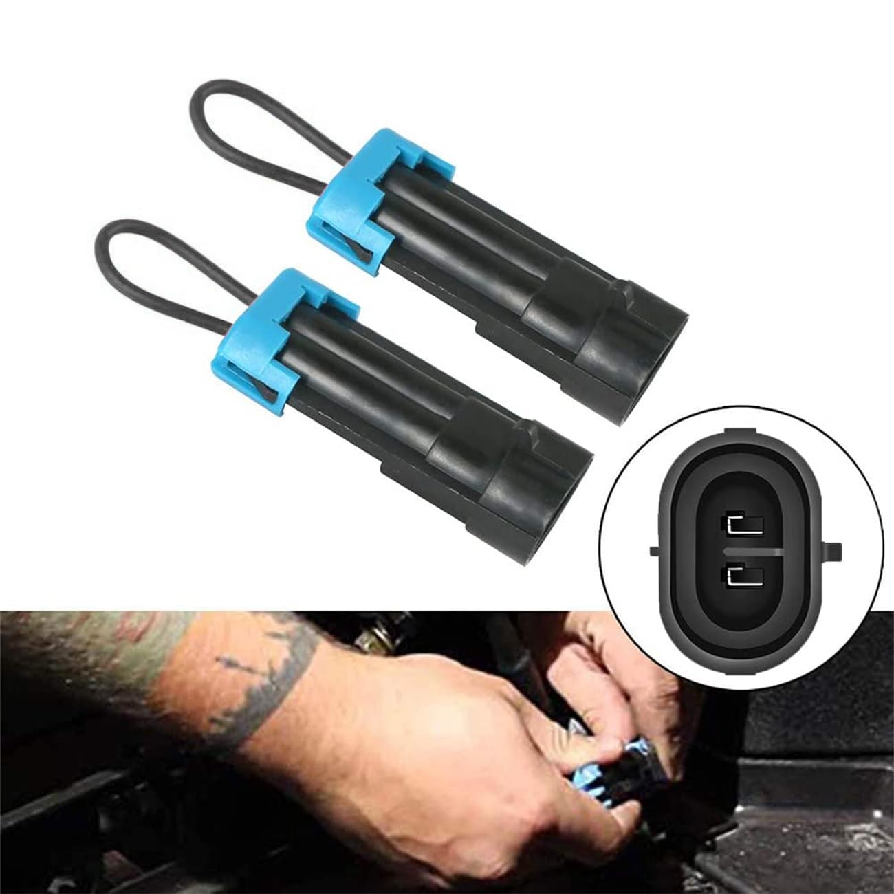 PLUSUTV 2PCS for Polaris Ranger Seat Belt Bypass for UTV Seat Belt Bypass Harness Override Seat Bypass for Polaris RZR Ranger 57