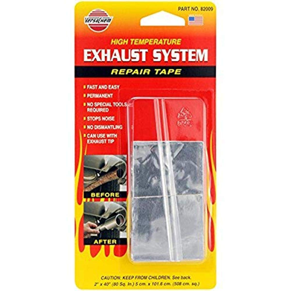 Versachem 82009 2 x 40 Exhaust System Repair Tape