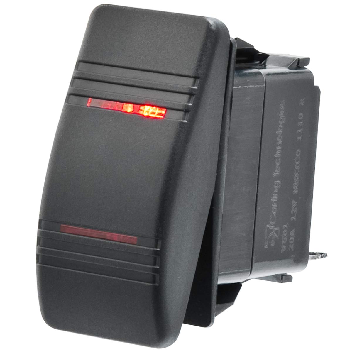 Whitecap S7065C Illum. Contura Style Rocker Switch