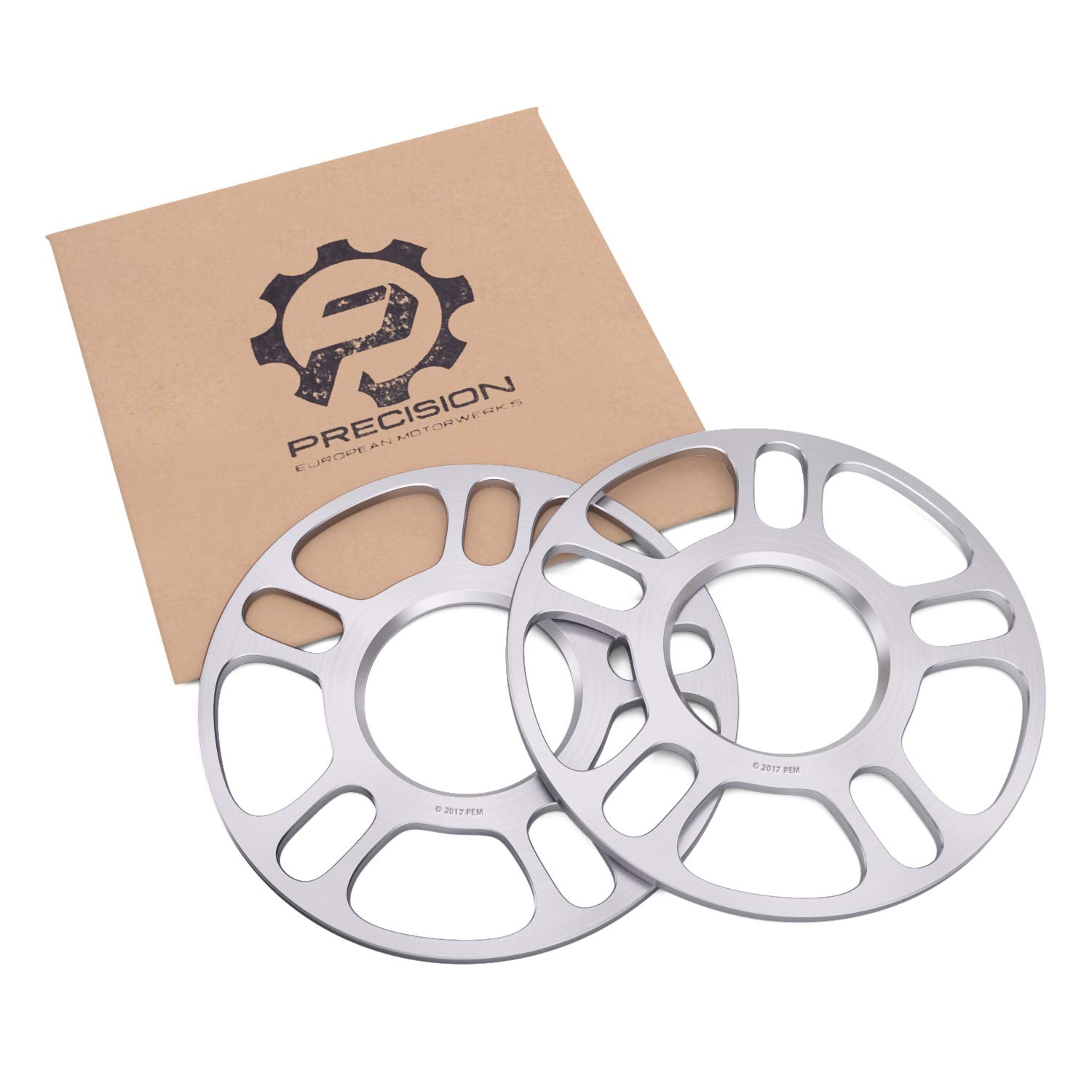 StanceMagic - 2pcs 5mm Hubcentric 5x100 and 5x112 Wheel Spacers (57.1 Bore) Compatible with Audi TT A3 A4 A6 A8 S4 S6 S8 Volkswa