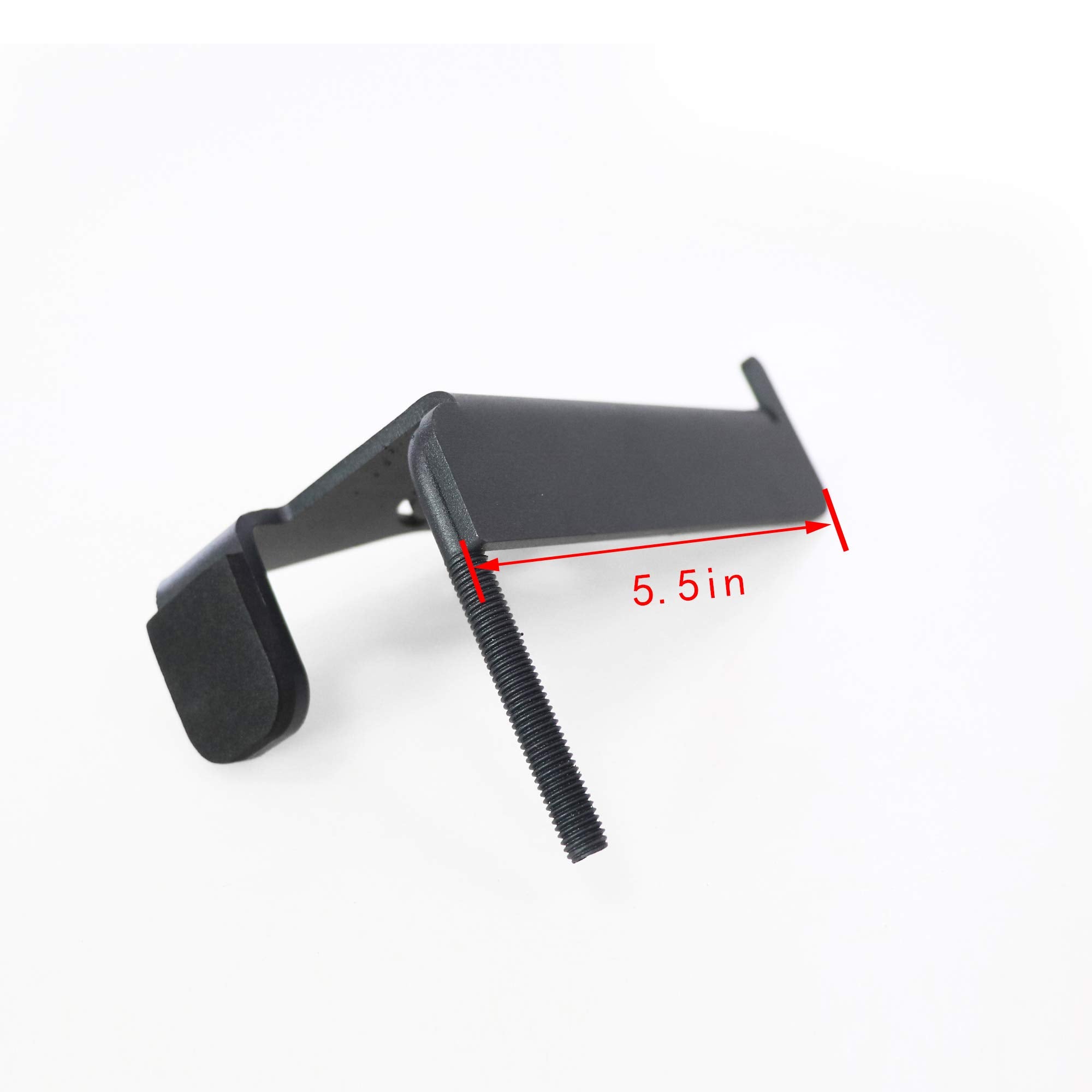 Sukemichi Black Steel Front Foot Pegs For 1997-2006 Jeep Wrangler Tj Exterior Door Hinge Foot Peg Rest Pedal- 1 Pair