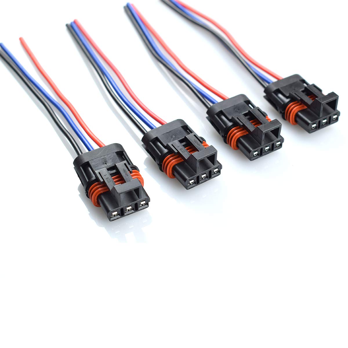 6 Pulse Power Plug Pigtail Connector Compatible With 2018 2019 2020 2021 Polaris Ranger Xp 1000 / Rzr Rs1 General Bus Bar Harness Pigtail Connectors